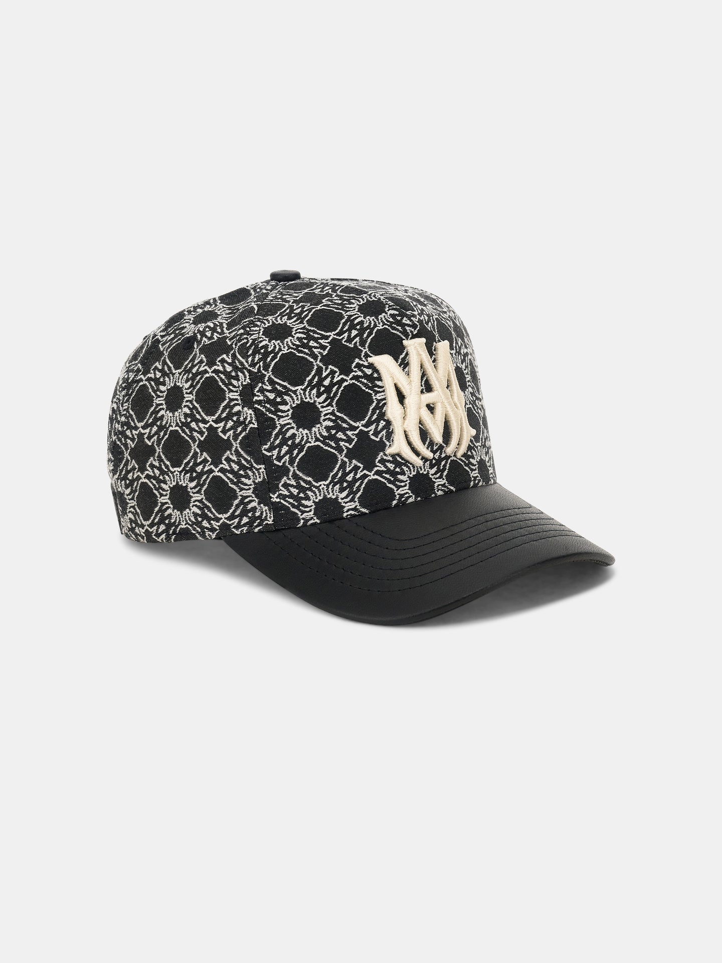 MA QUAD JACQUARD HAT - Black