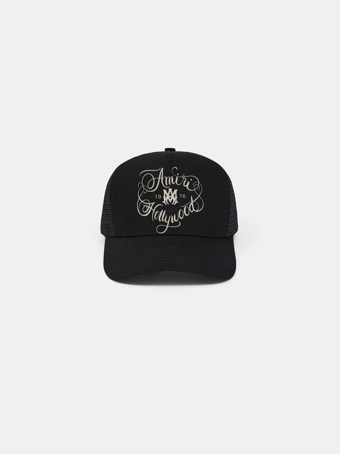 AMIRI HOLLYWOOD SCRIPT HAT - BLACK