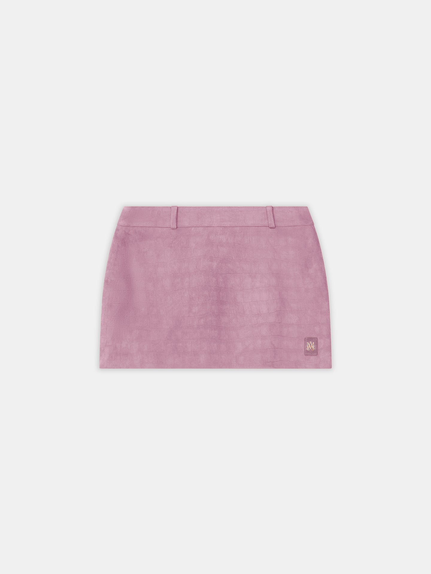 WOMEN - WOMEN'S CROC SUEDE MINI SKIRT - Dusk