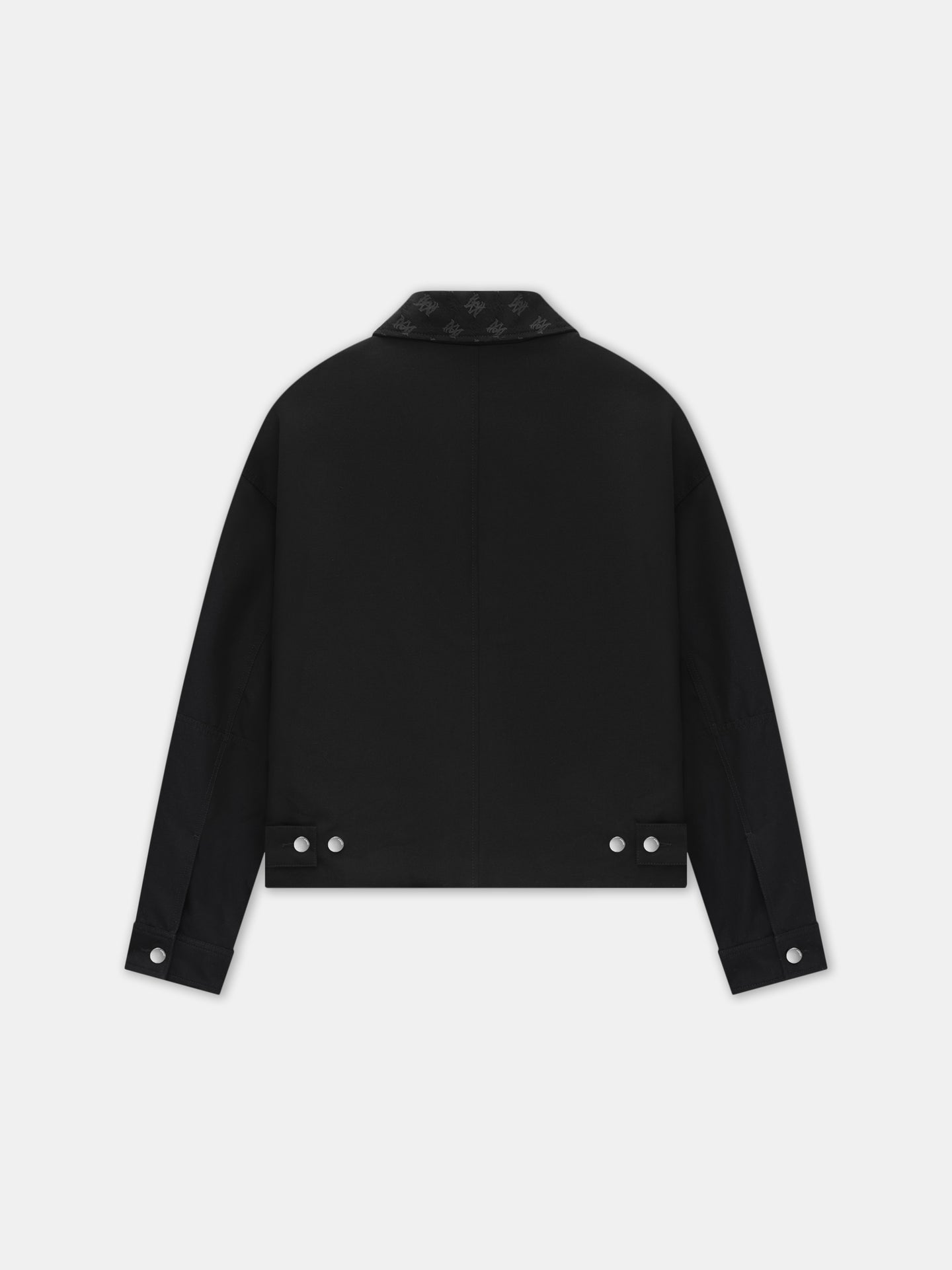 MA QUAD JACQUARD WORK JACKET - Black