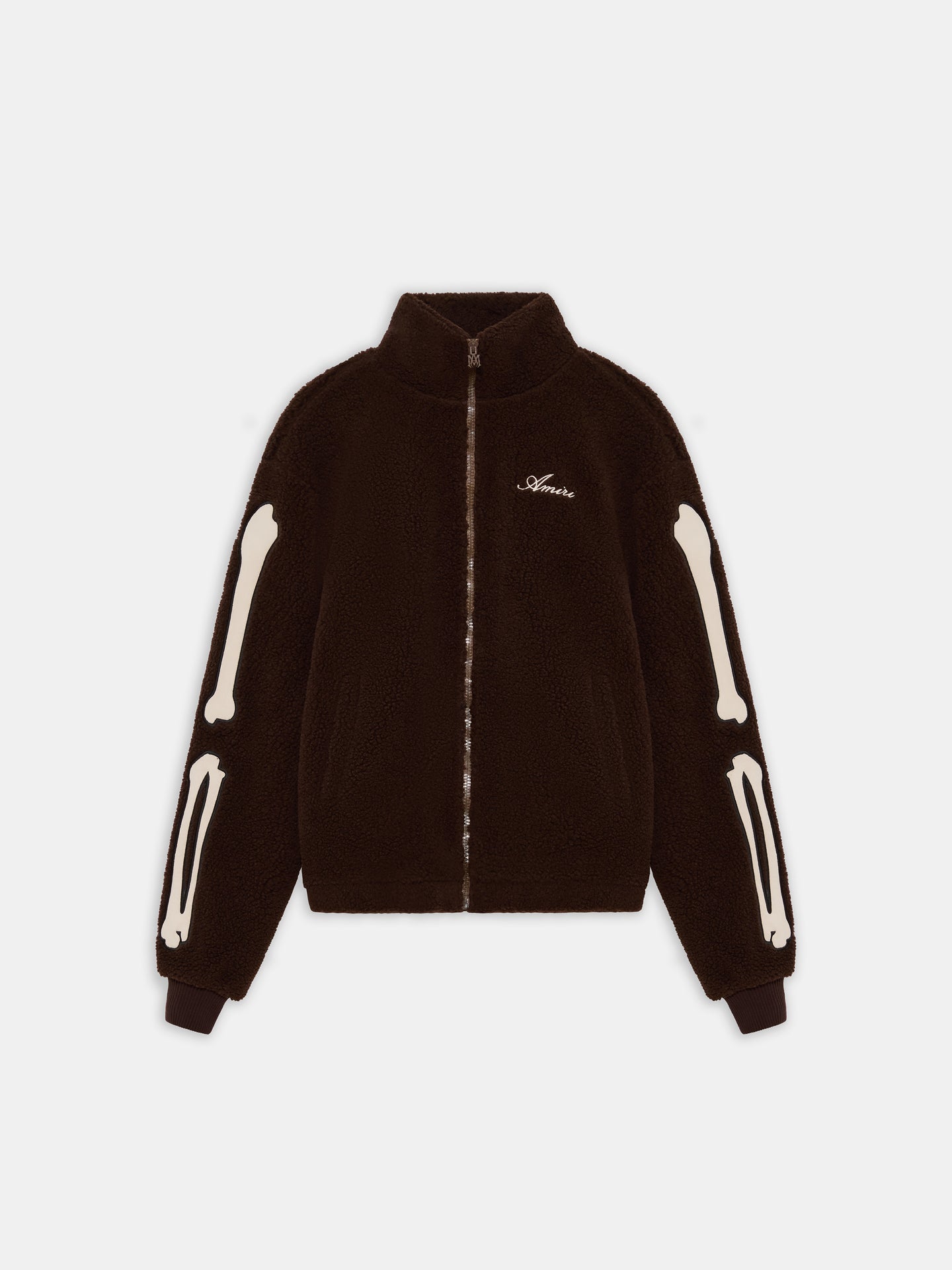 WOMEN - WOMEN'S BONES FLEECE JACKET - DARK BROWN