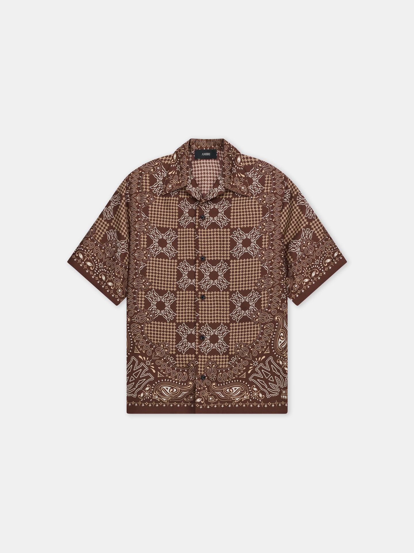 MA CHECK CAMP SHIRT - Tobacco