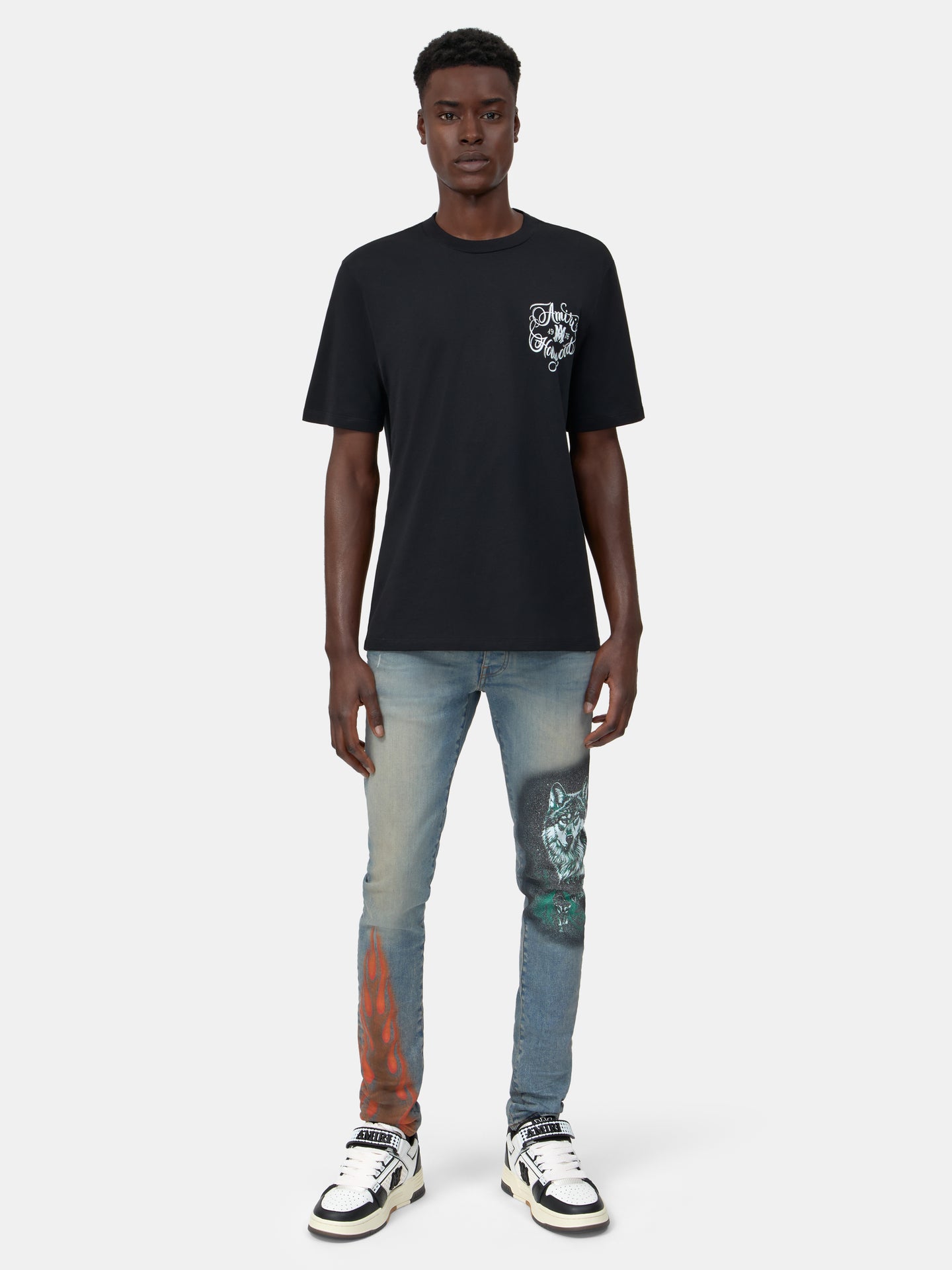 AMIRI HOLLYWOOD TEE - Black