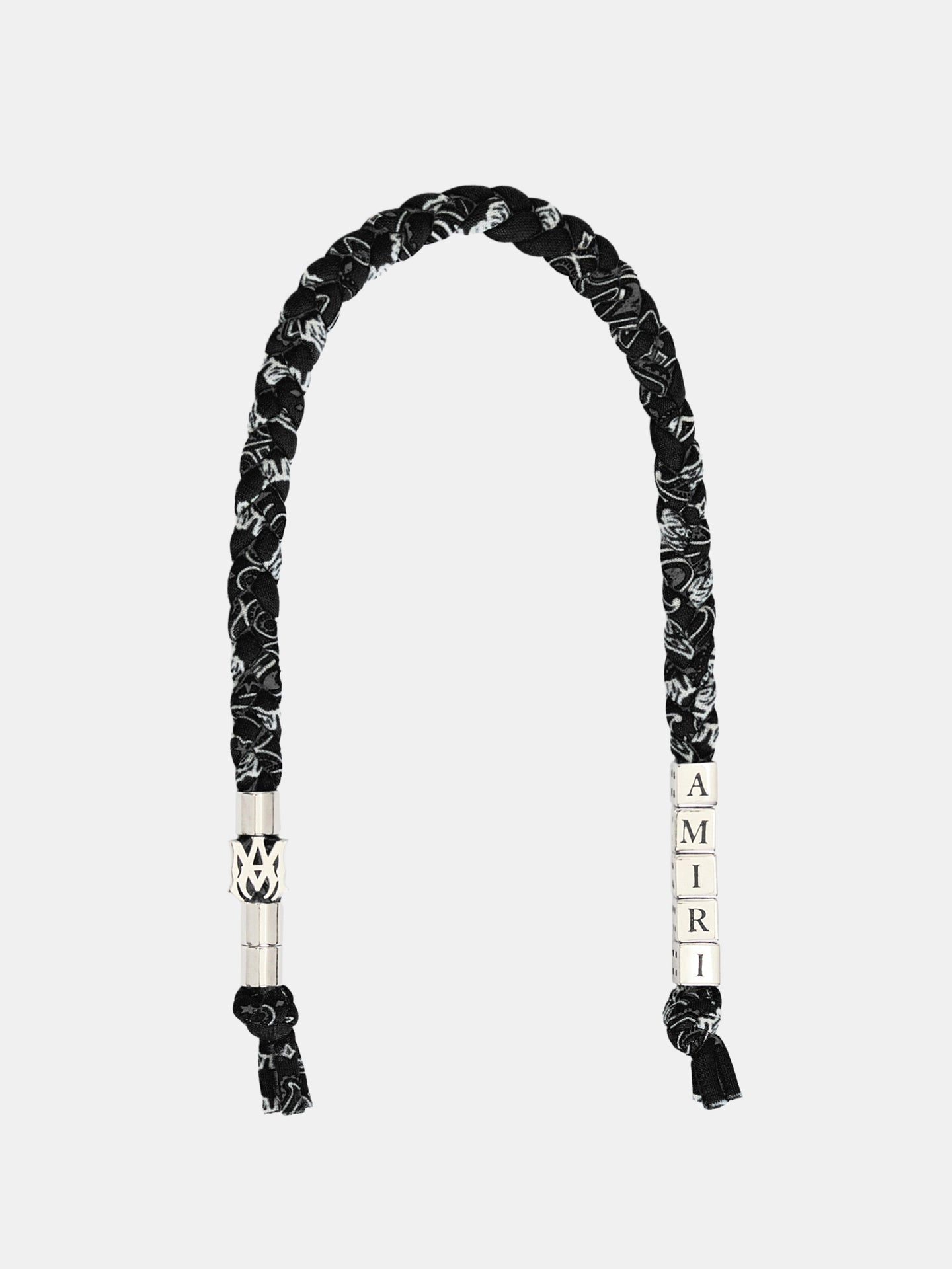 WOMEN - WOMEN'S AMIRI BRAIDED KEYCHAIN - Black