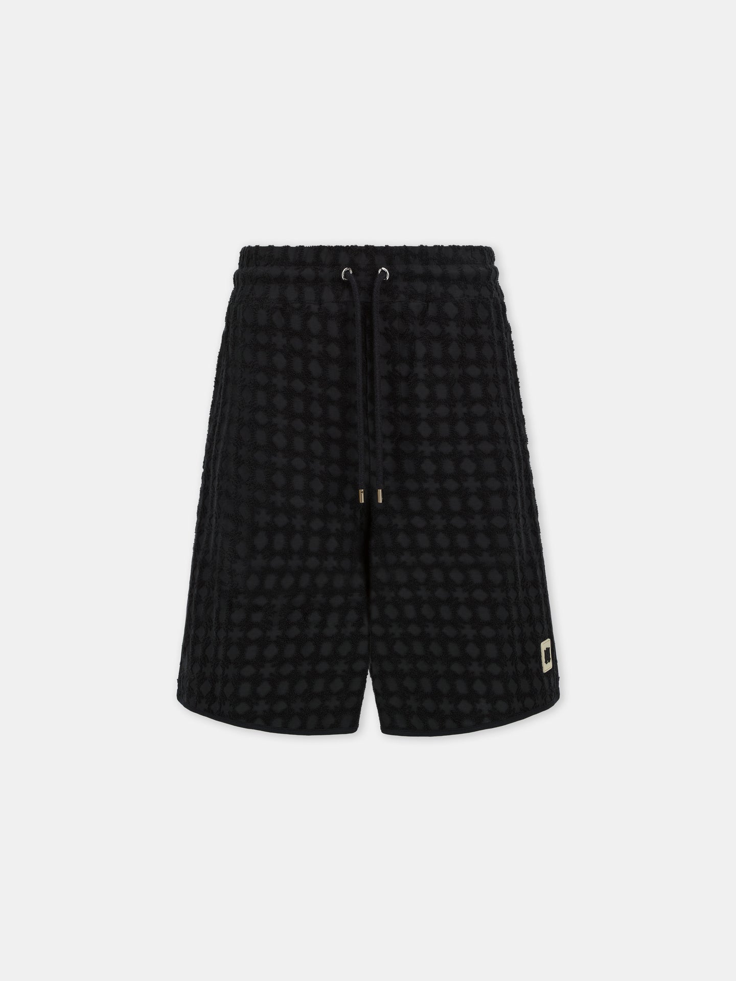 MA QUAD TOWELING SHORT - Black