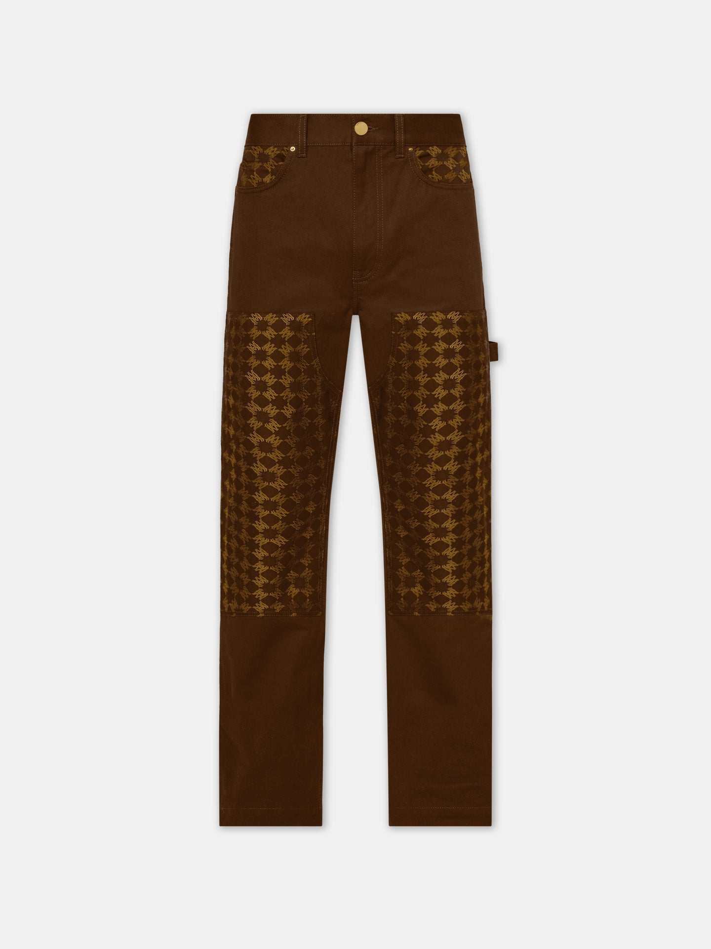 MA QUAD JACQUARD CARPENTER - DARK BROWN