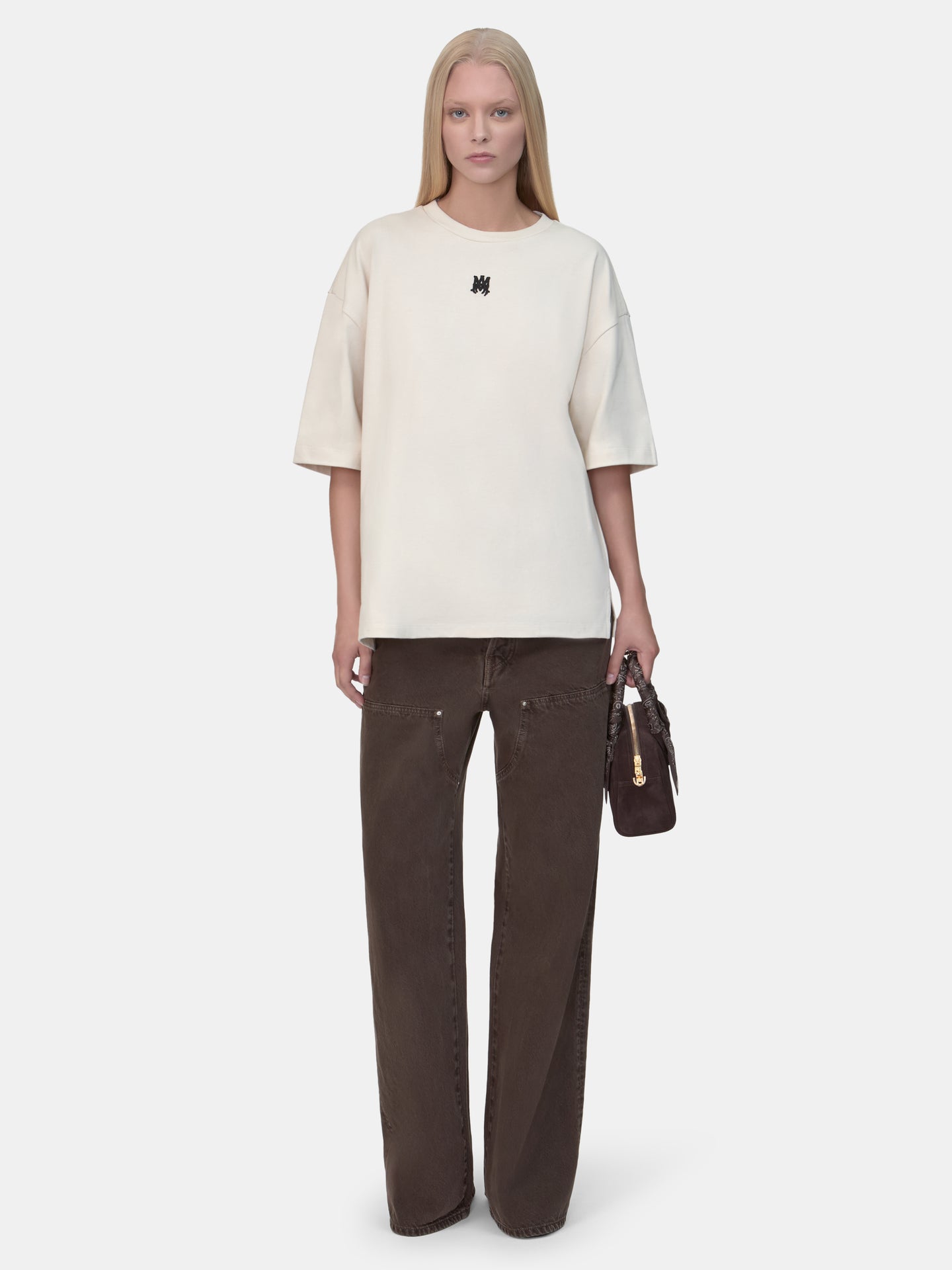 WOMEN - WOMEN'S MA DROP SHOULDER TEE - Cream