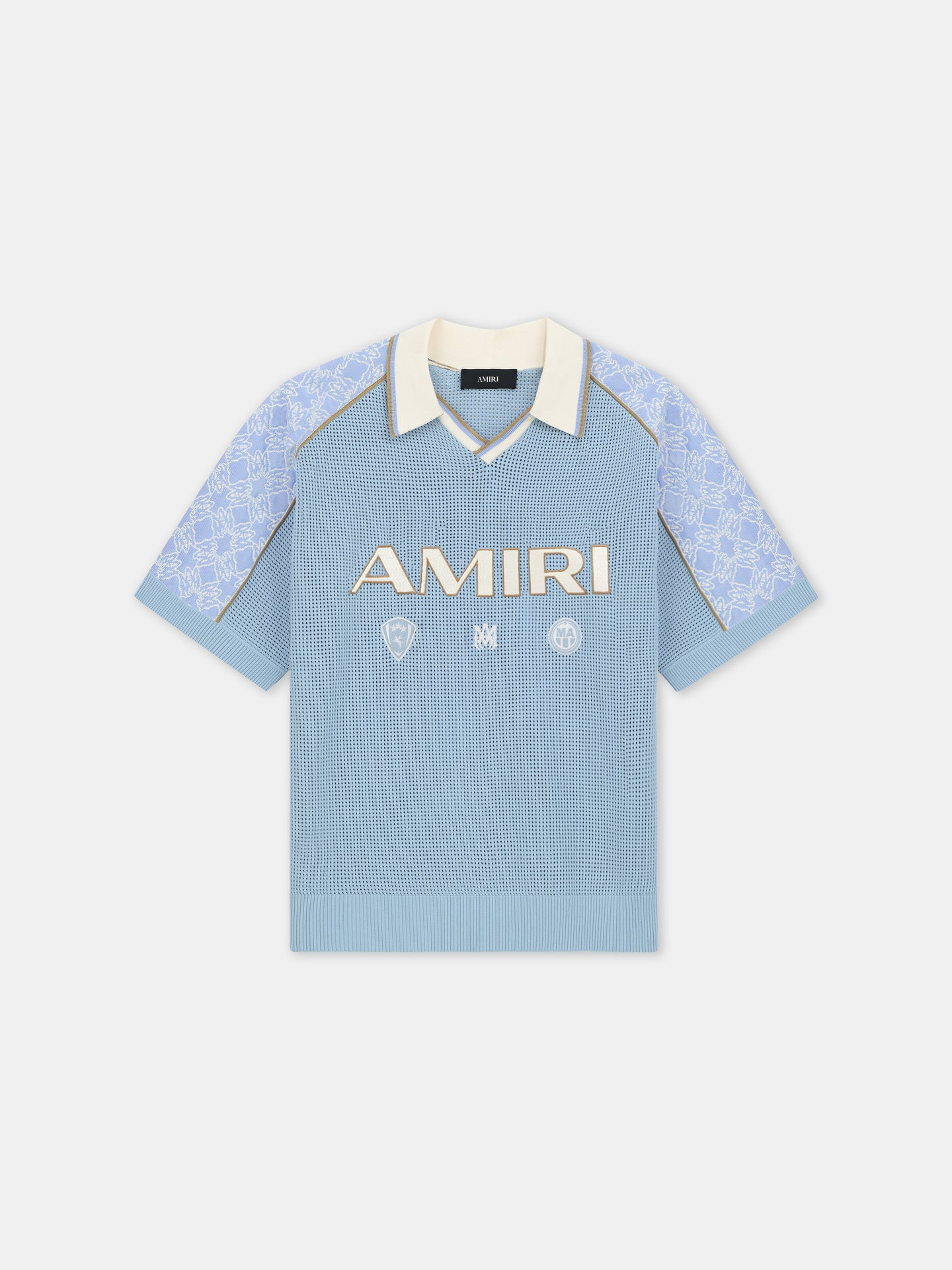 AMIRI SPORT MESH JERSEY - Sky