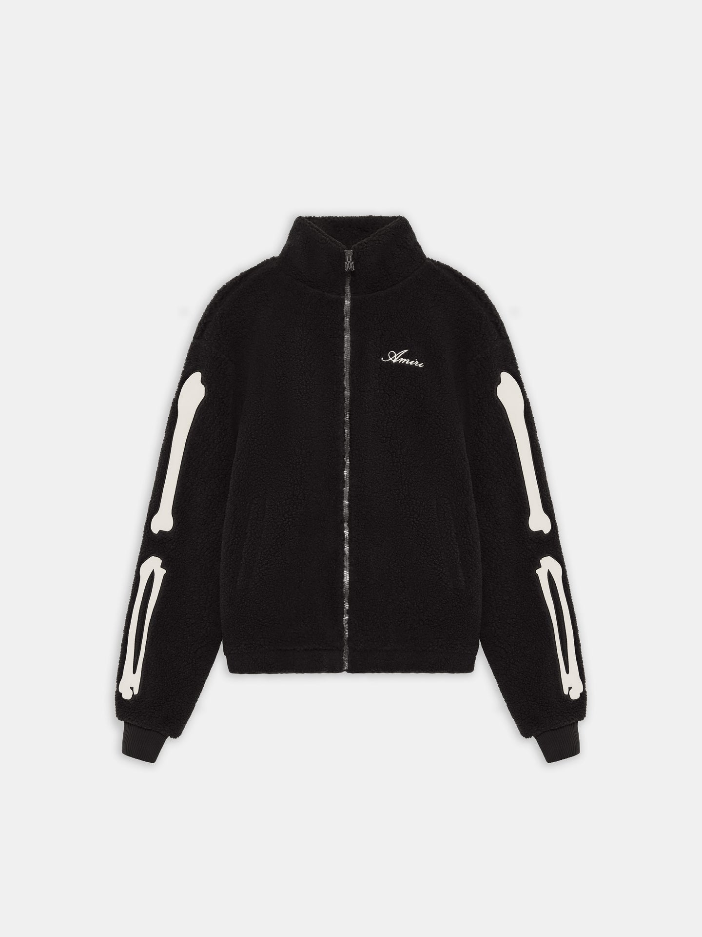 WOMEN - WOMEN'S BONES FLEECE JACKET - BLACK