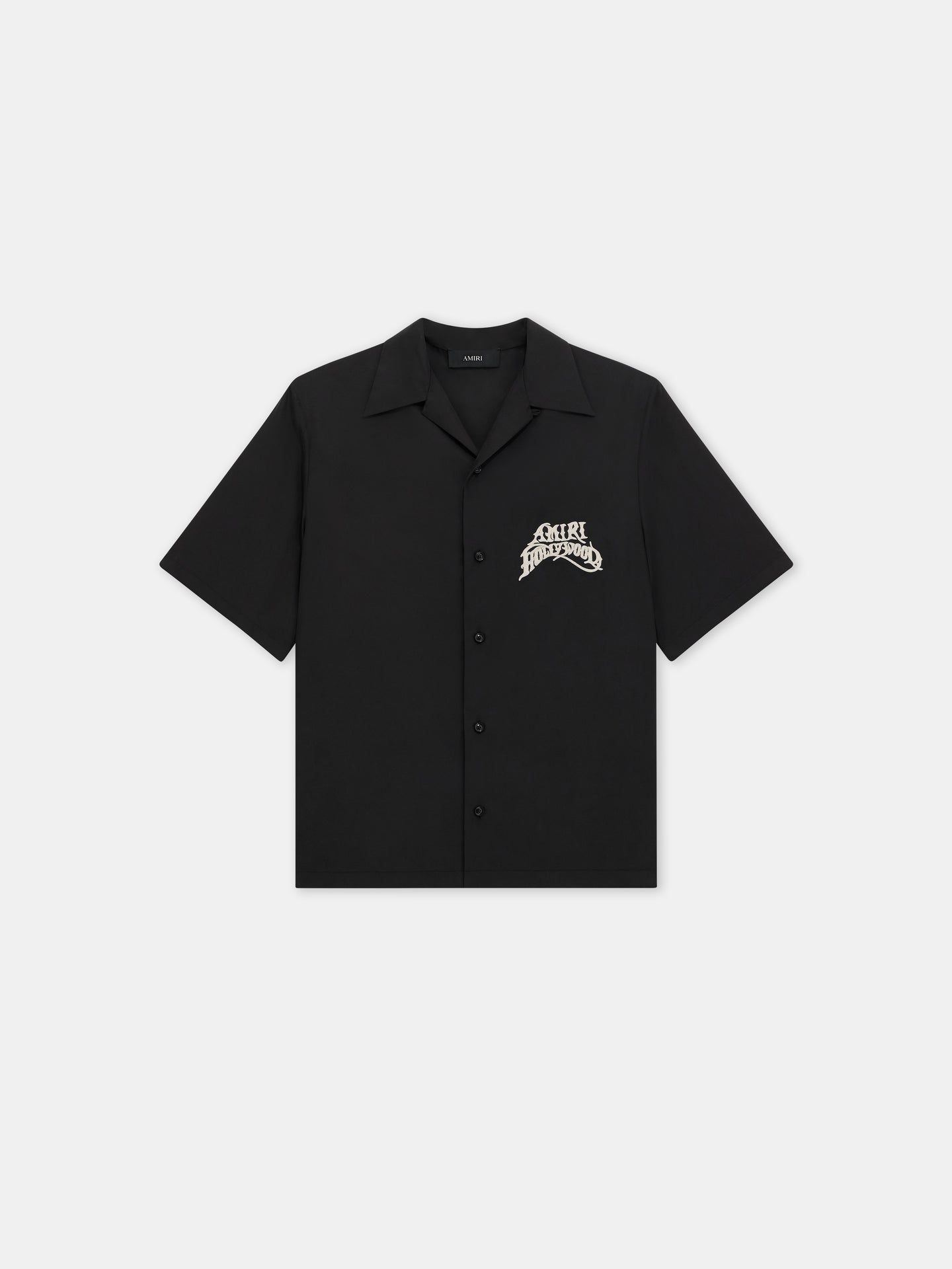 AMIRI HOLLYWOOD CAMP SHIRT - Black