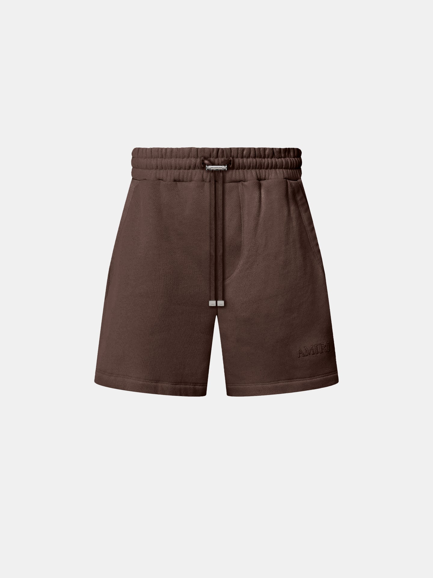 AMIRI EMBROIDERED SHORT - WALNUT BROWN