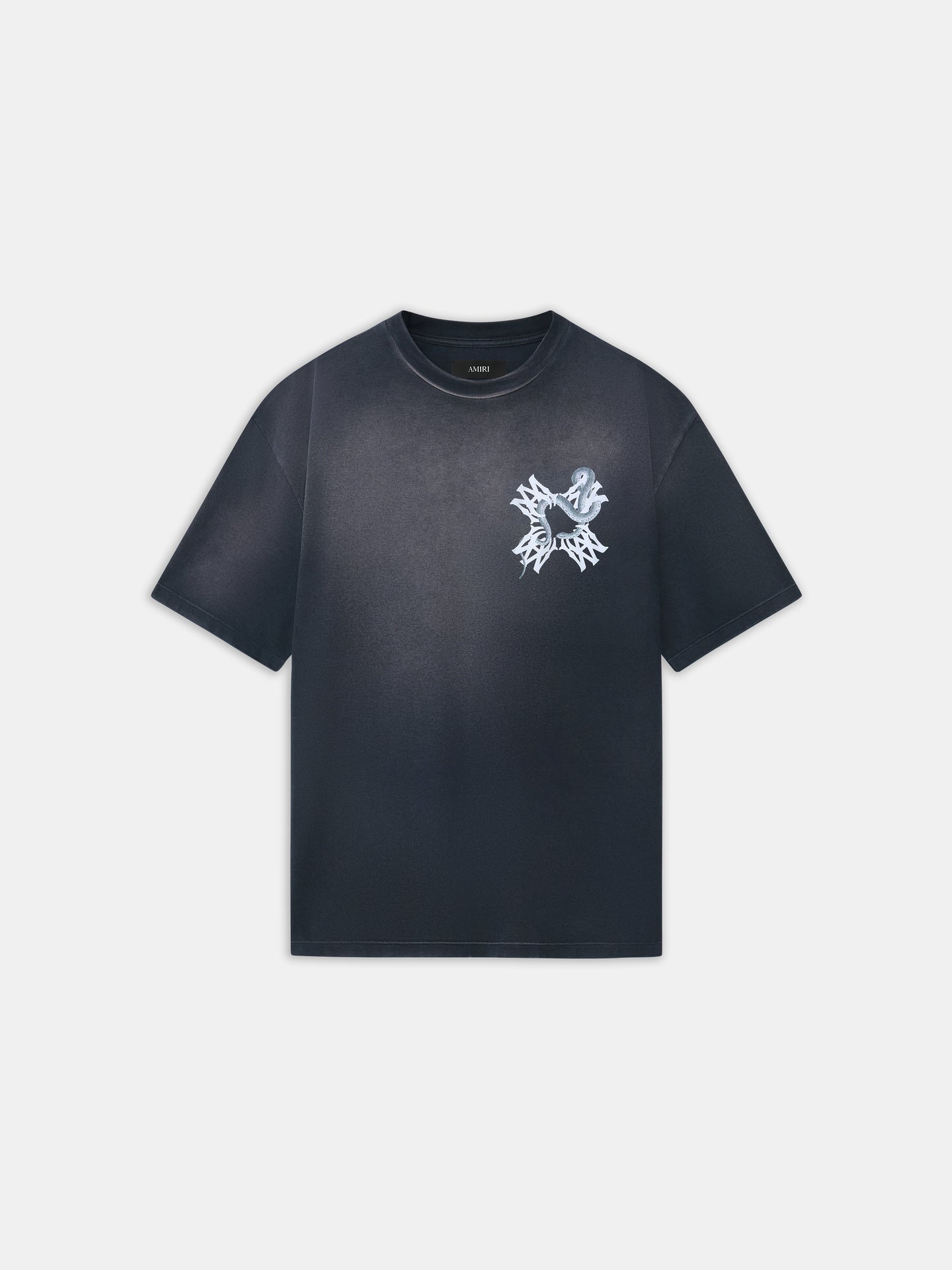 MA QUAD SNAKE OVERSIZED TEE - Black
