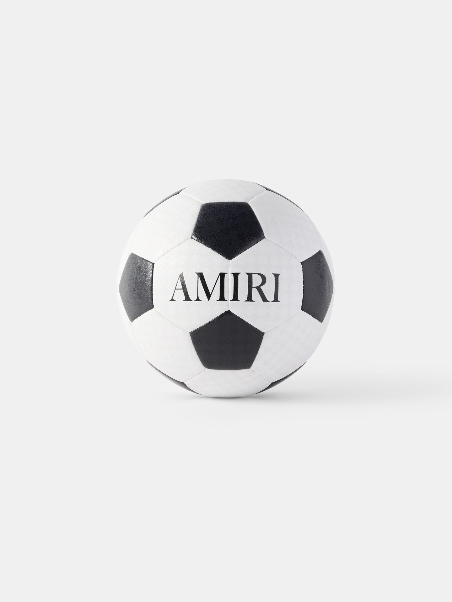 AMIRI TOURNAMENT SOCCER BALL - Black White