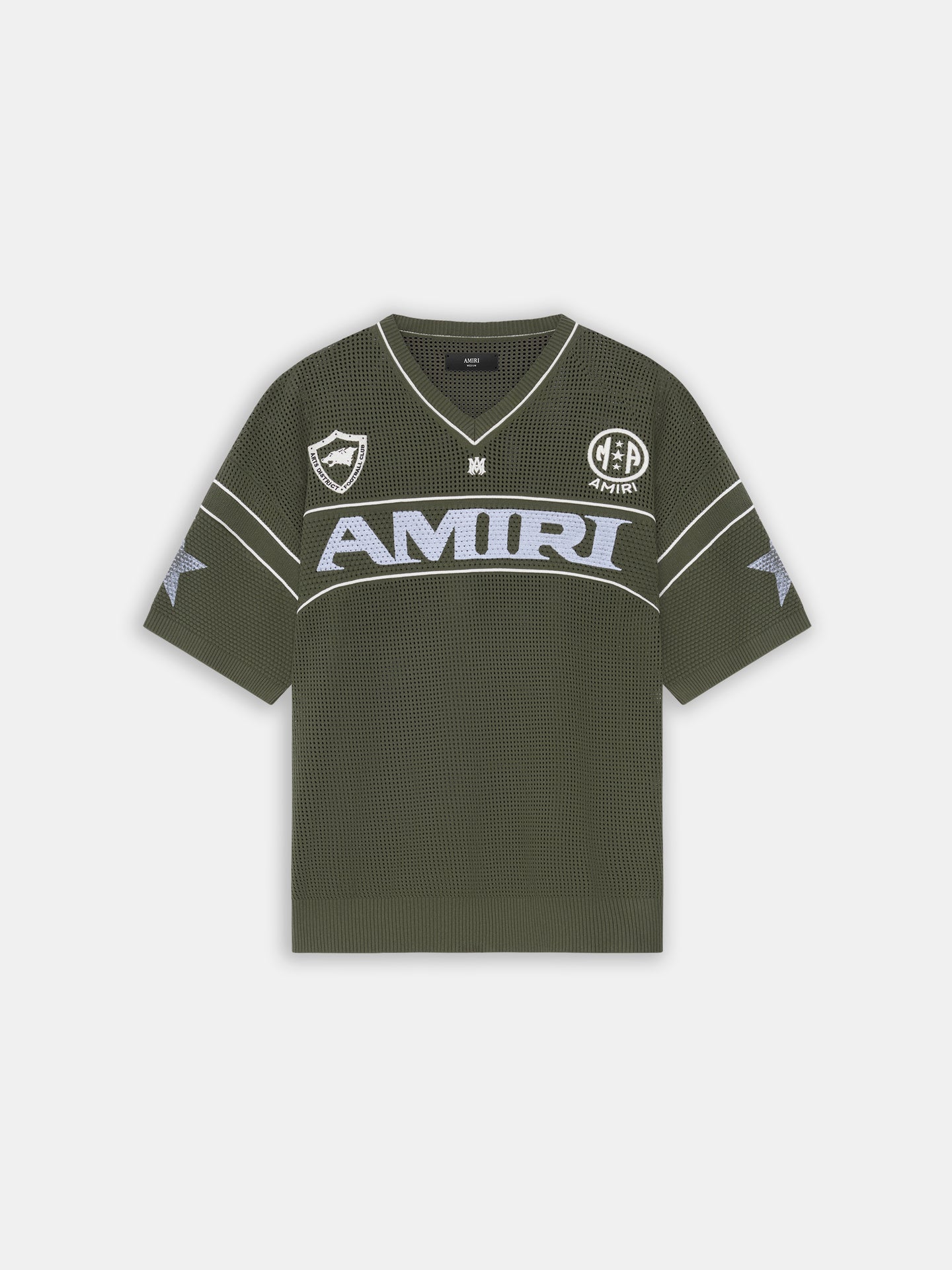 AMIRI SPORT JERSEY - Dark Sage