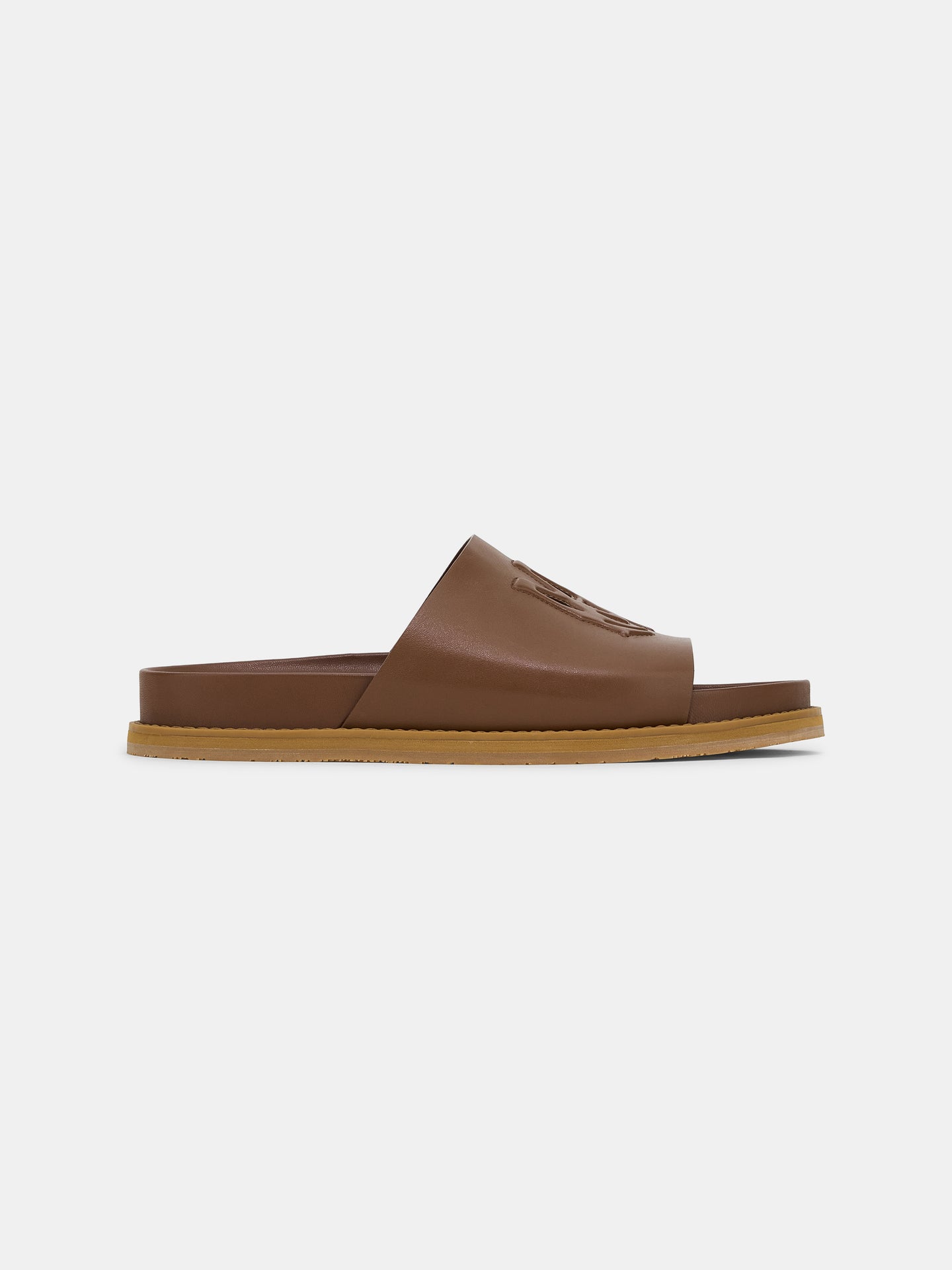 MA LEATHER SANDAL - Tan