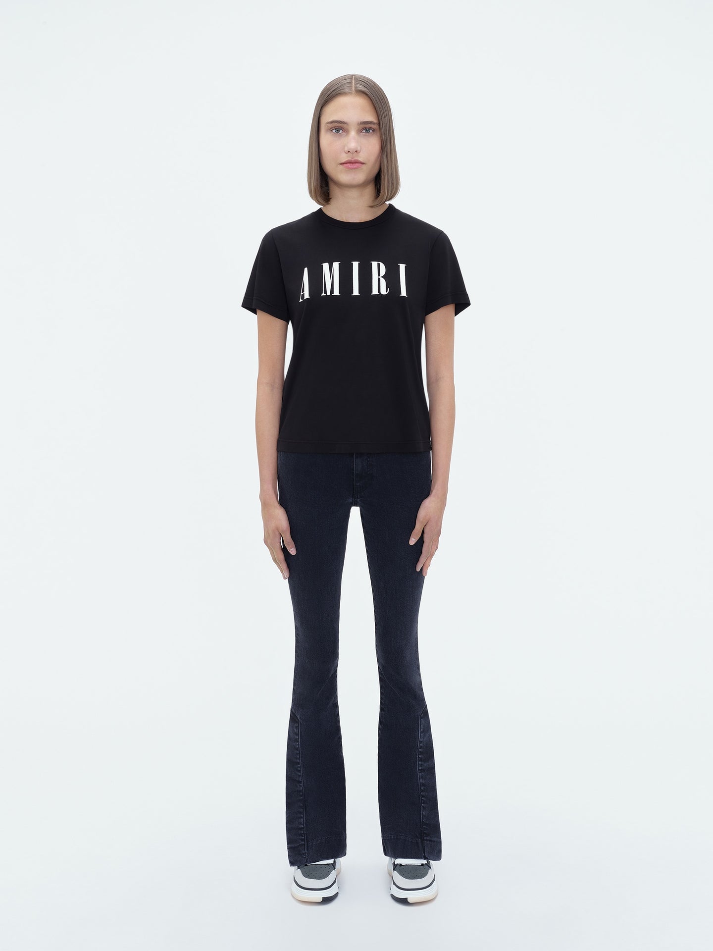 WOMEN - WOMEN'S KICK FLARE - Faded Black