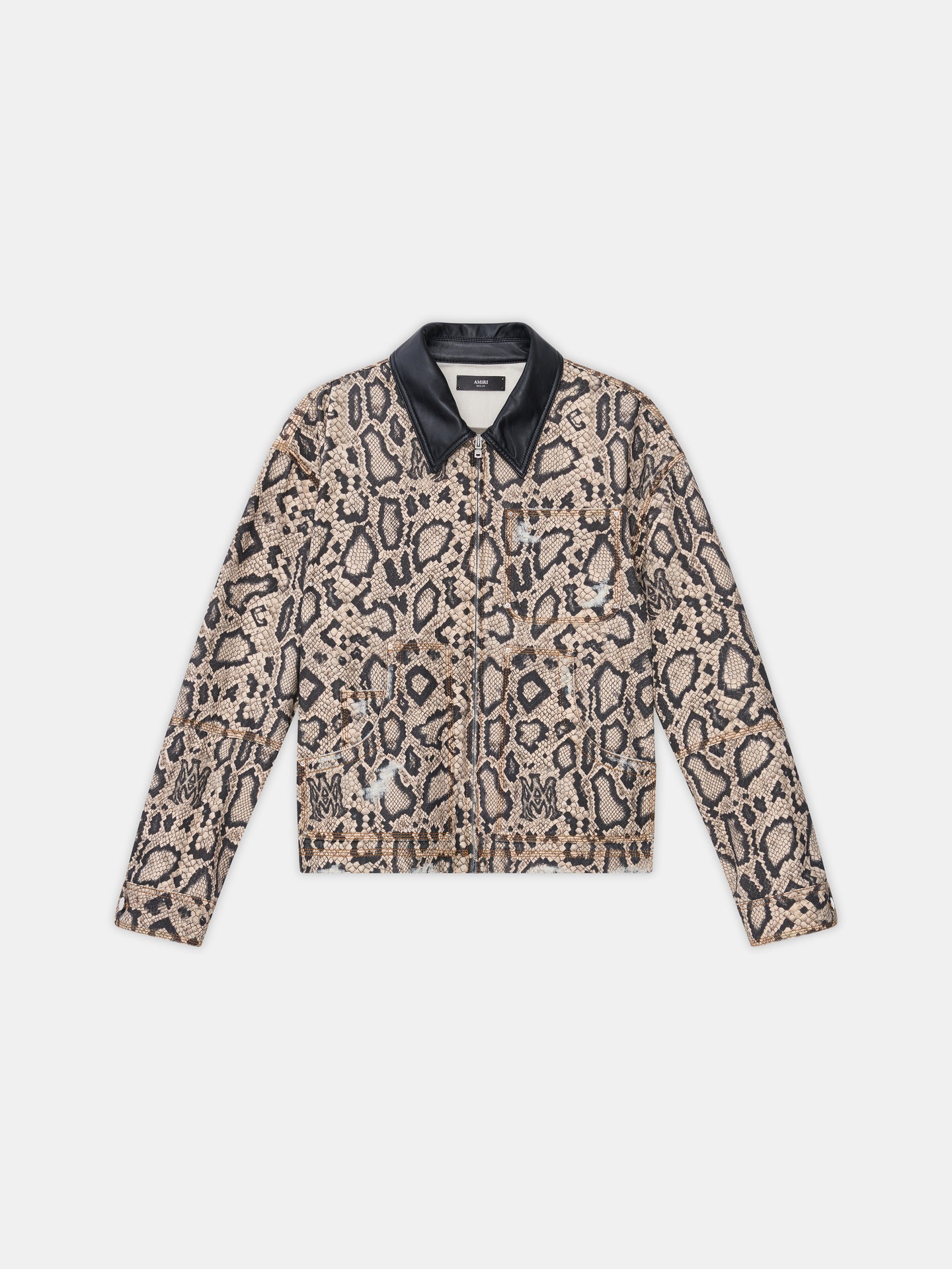 WOMEN - WOMEN'S SNAKE DENIM JACKET - Multi