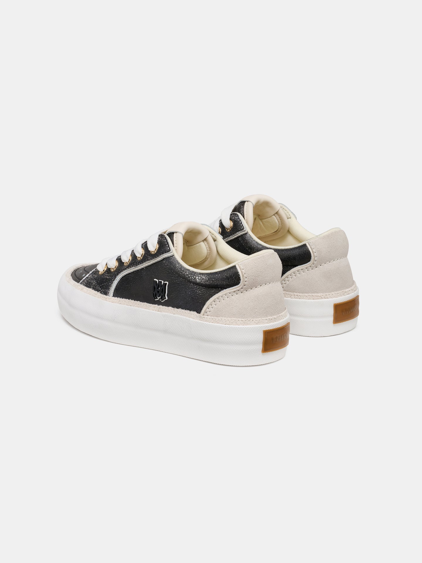 PEBBLED SUNSET SKATE - Black