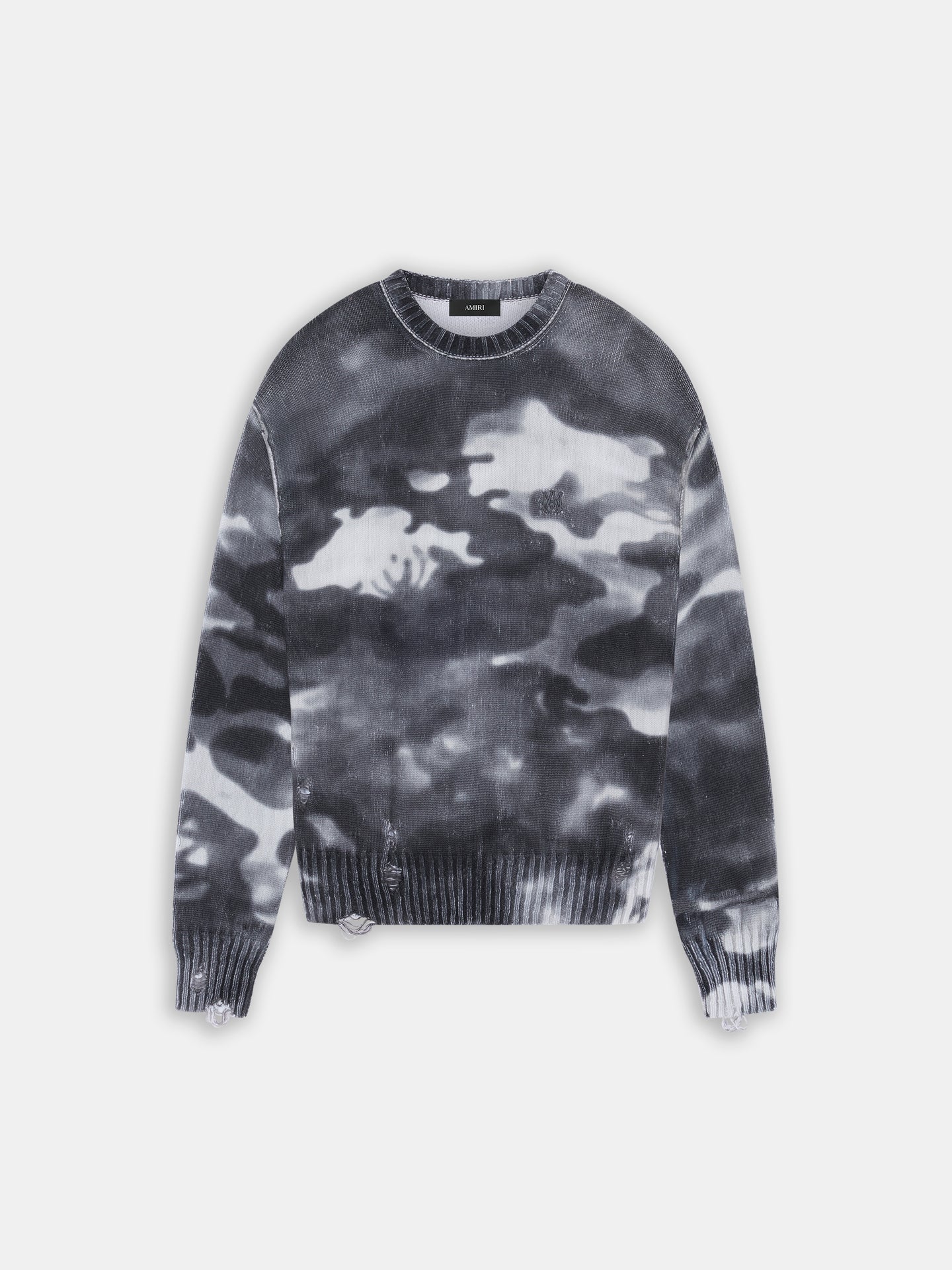CAMO SWEATER - Grey