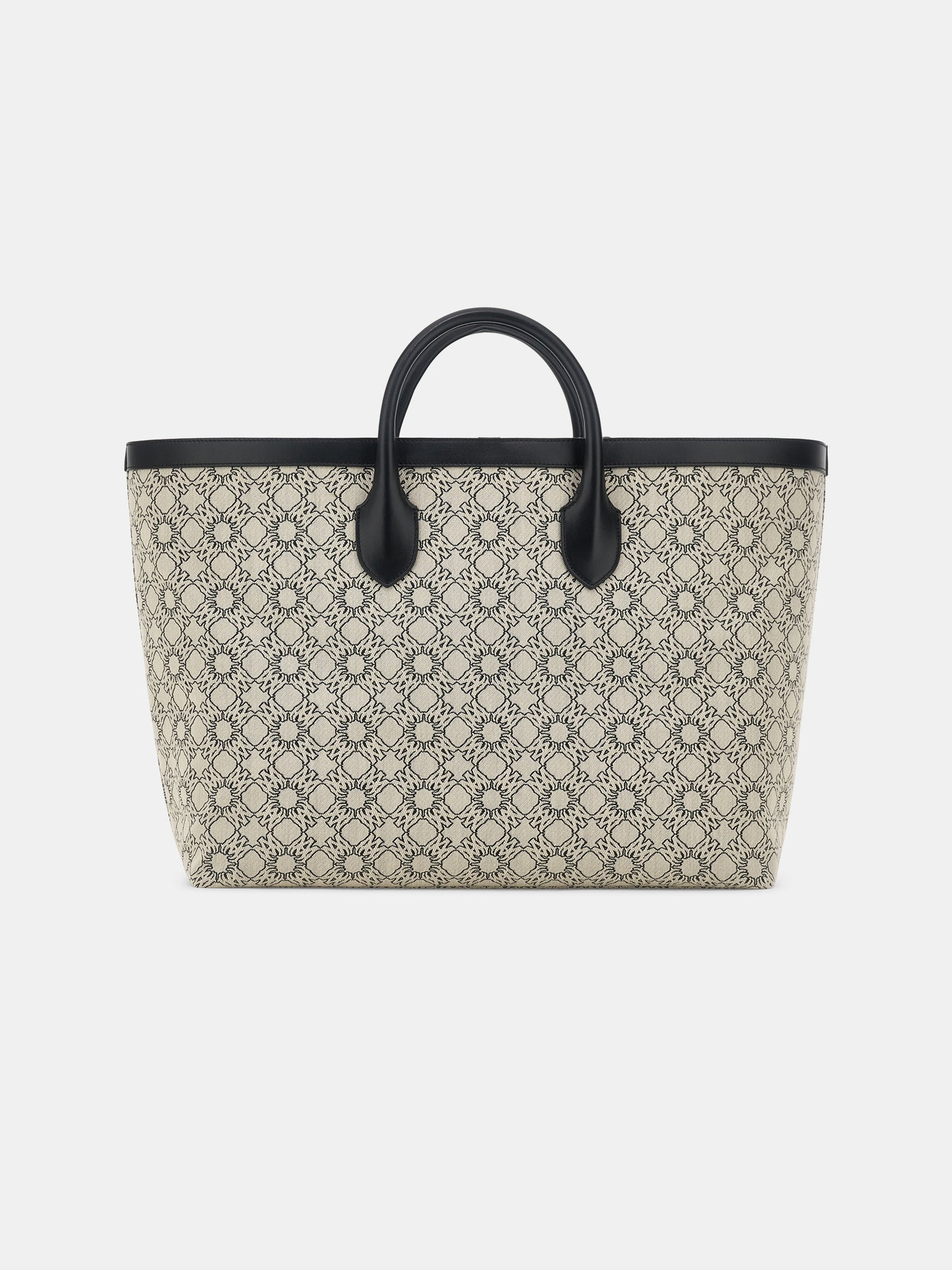 MA QUAD JACQUARD TOTE BAG - Grey