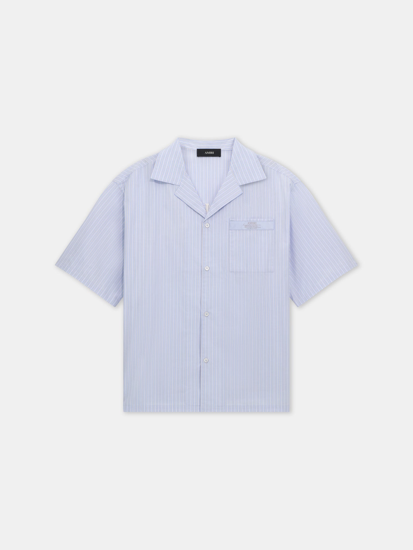 AMIRI SPIRIT BOX CAMP SHIRT - Ashley Blue