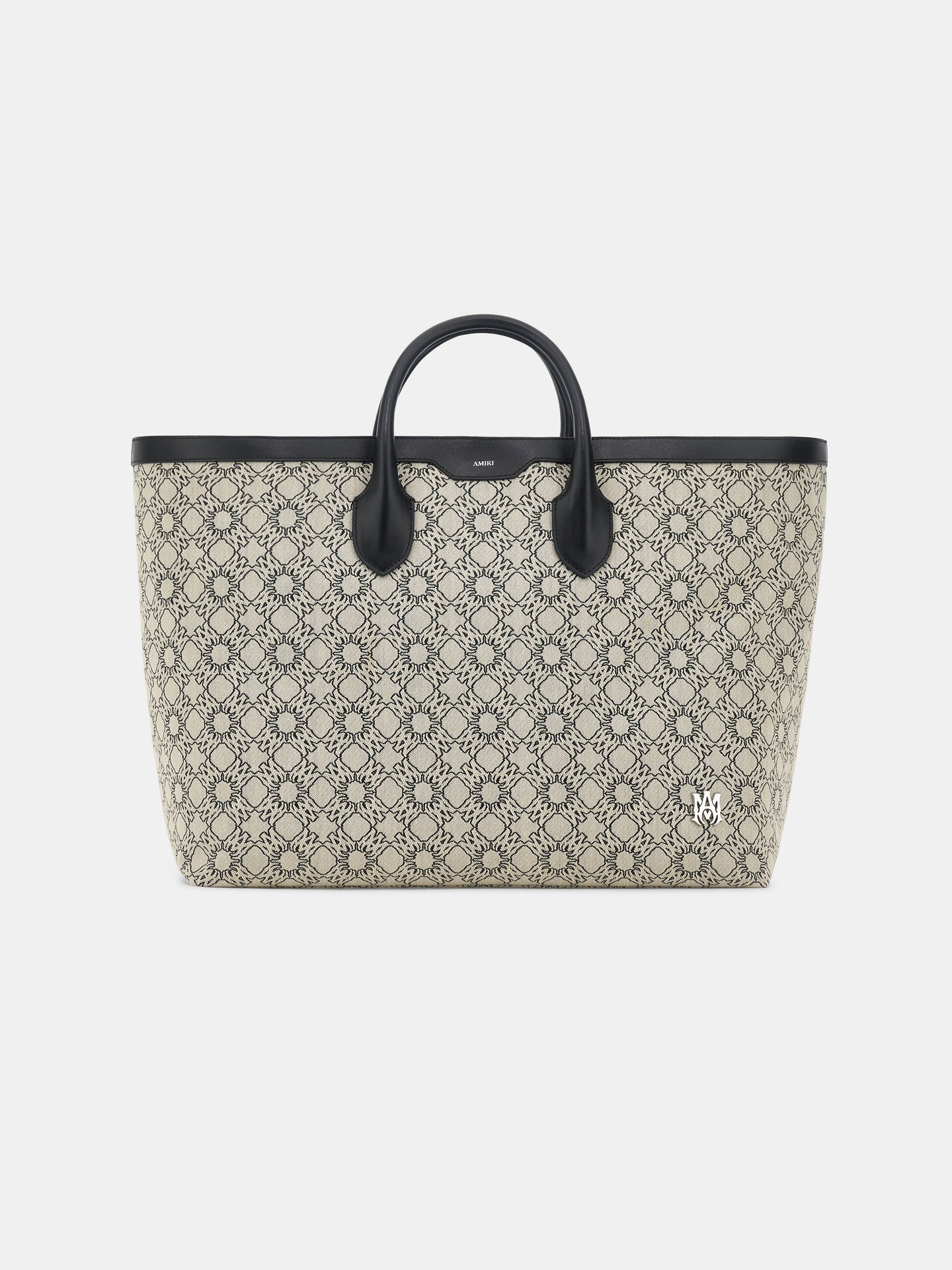 MA QUAD JACQUARD TOTE BAG - Grey