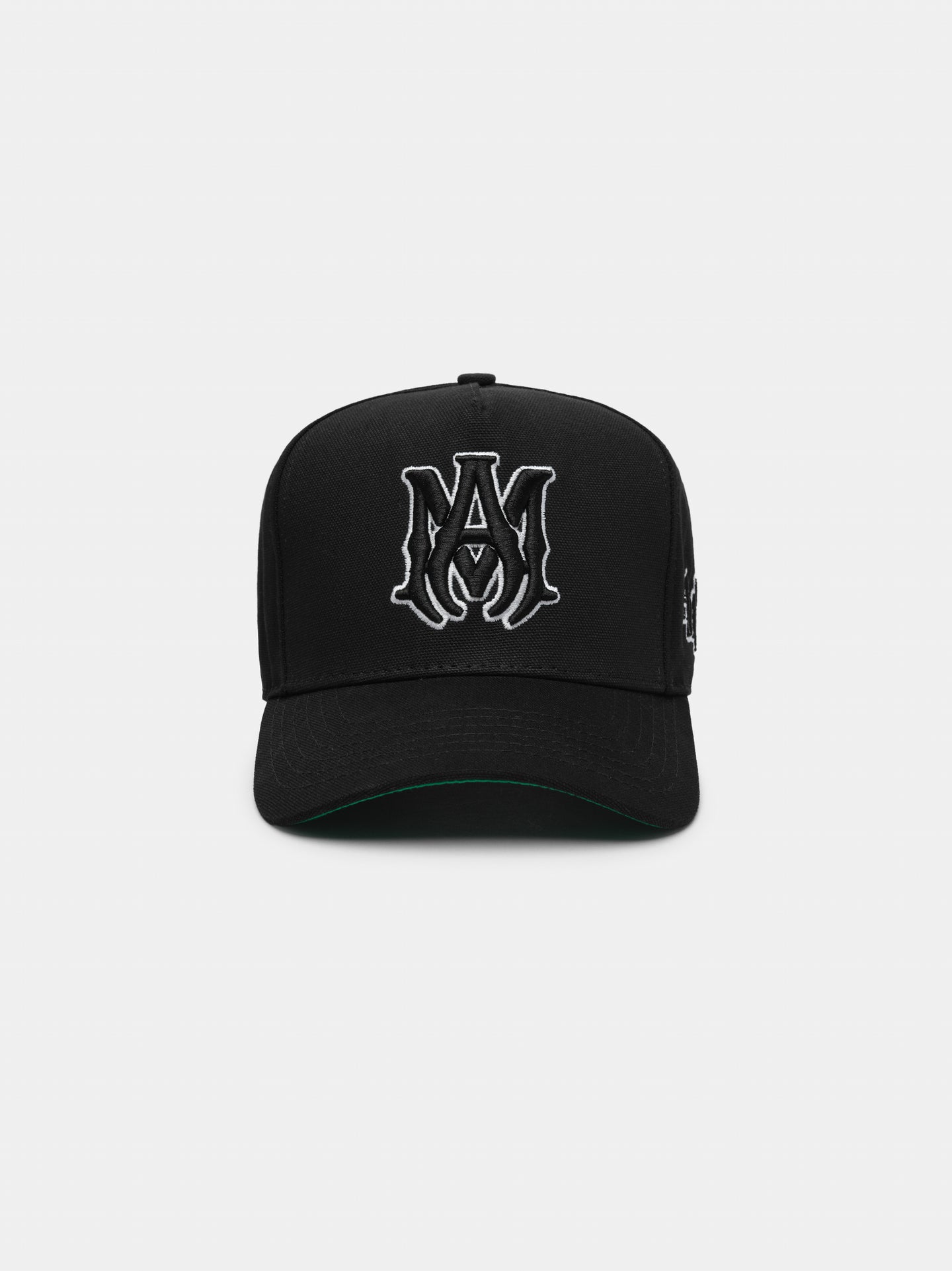 MA STAGGERED AMIRI FULL CANVAS HAT - Black Black