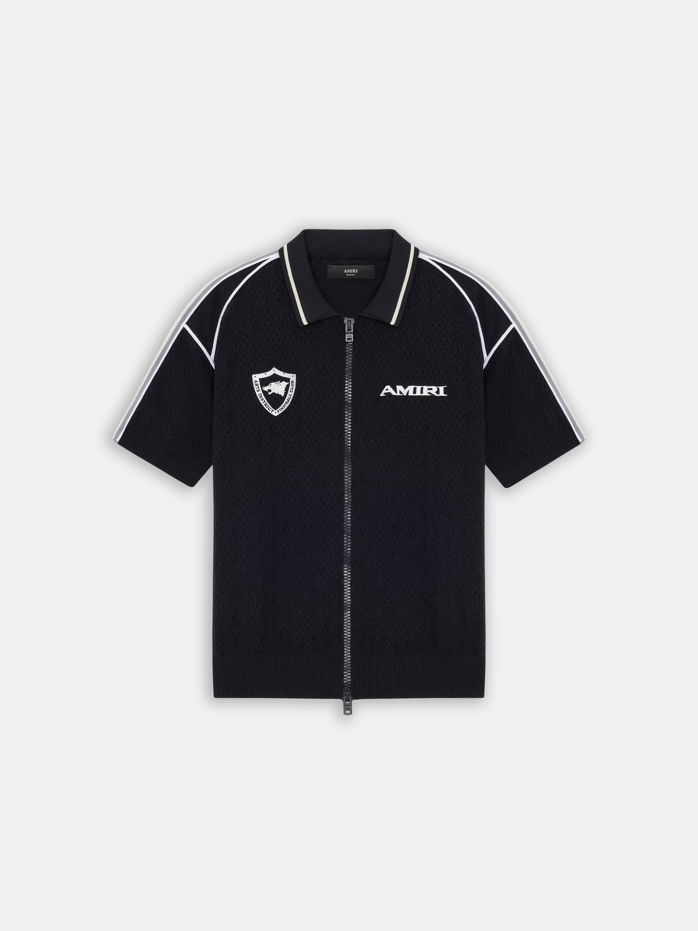 AMIRI SPORT ZIP SHIRT - Black