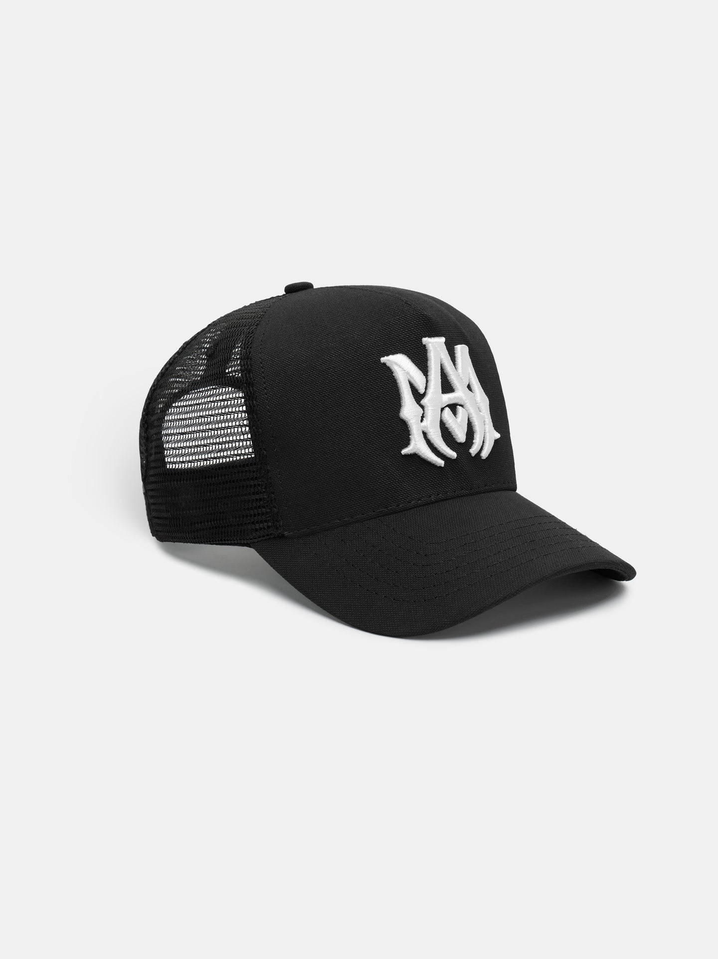 MA Logo Trucker Hat - Black/White