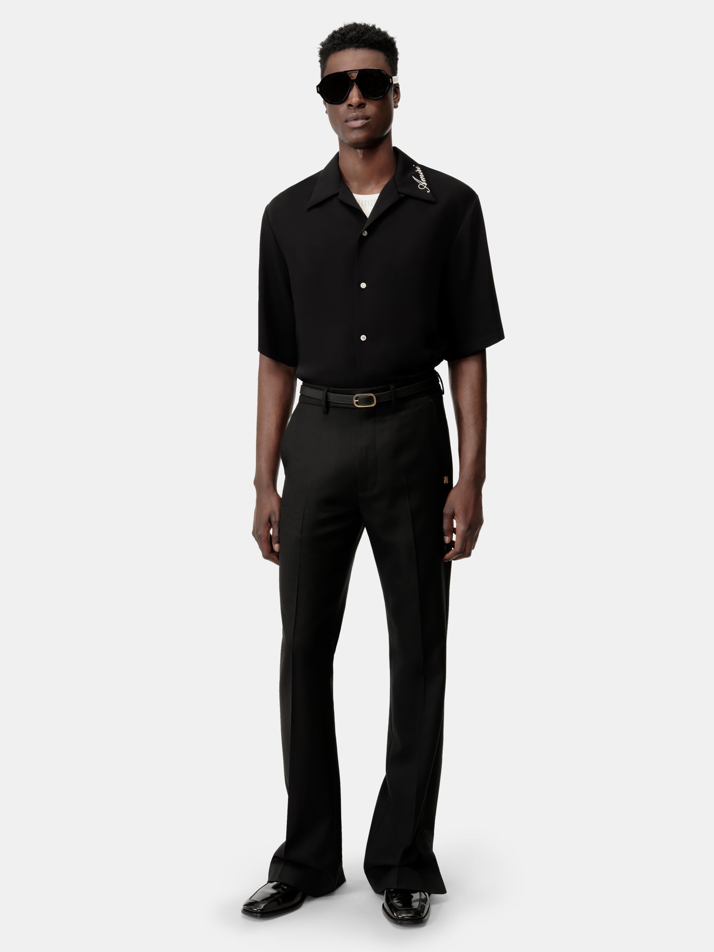 AMIRI CAMP SHIRT - Black