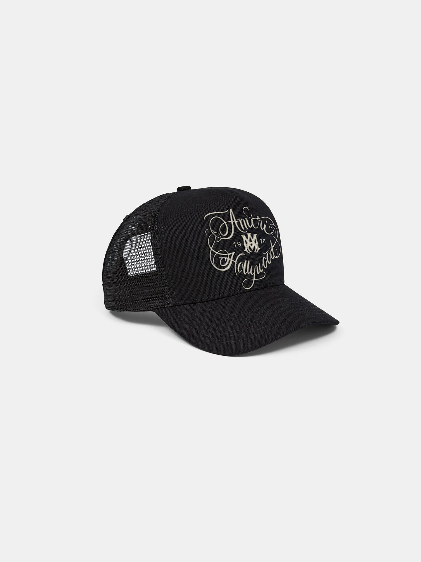 AMIRI HOLLYWOOD SCRIPT HAT - BLACK