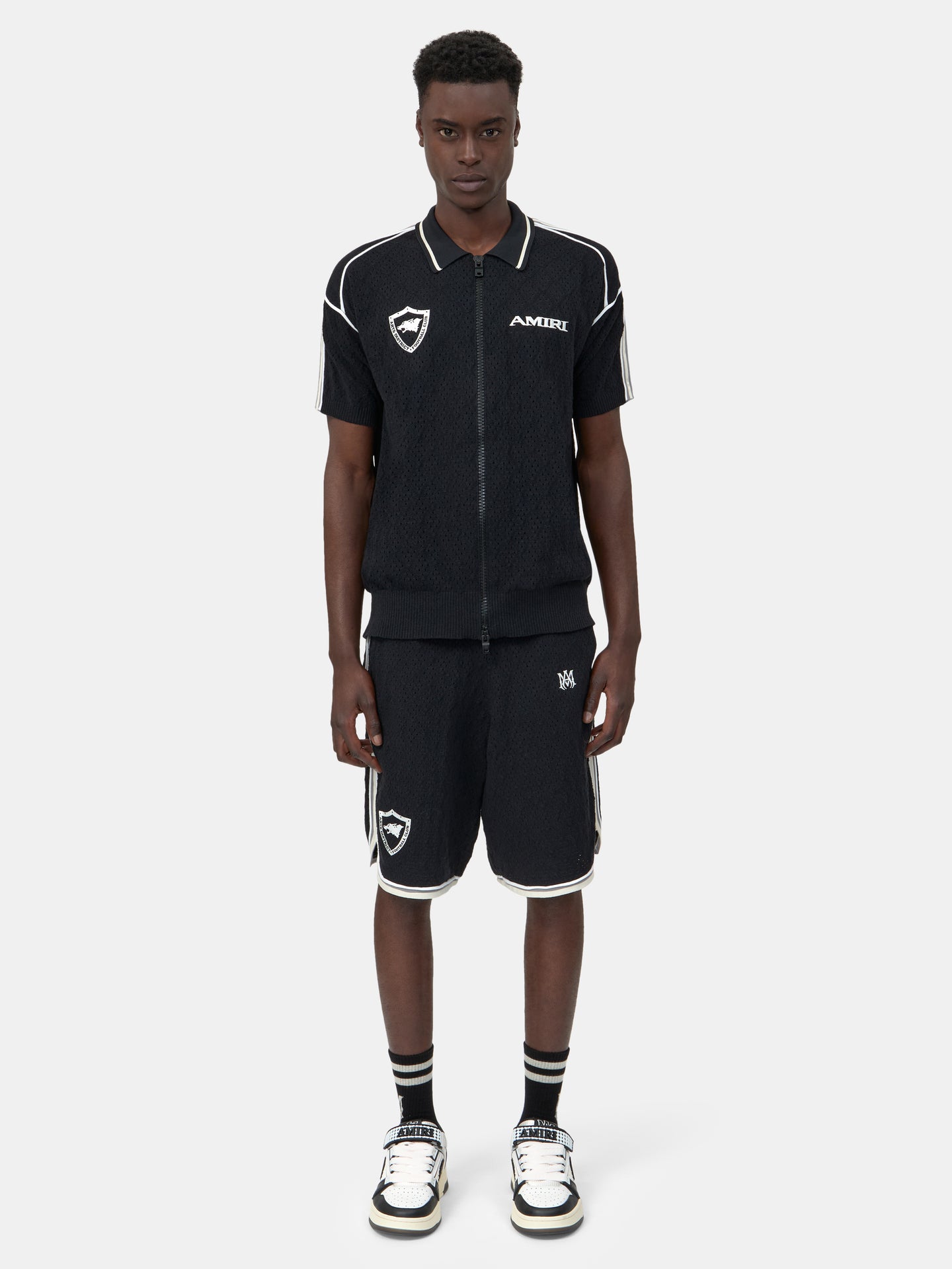 AMIRI SPORT CREST SHORT - Black