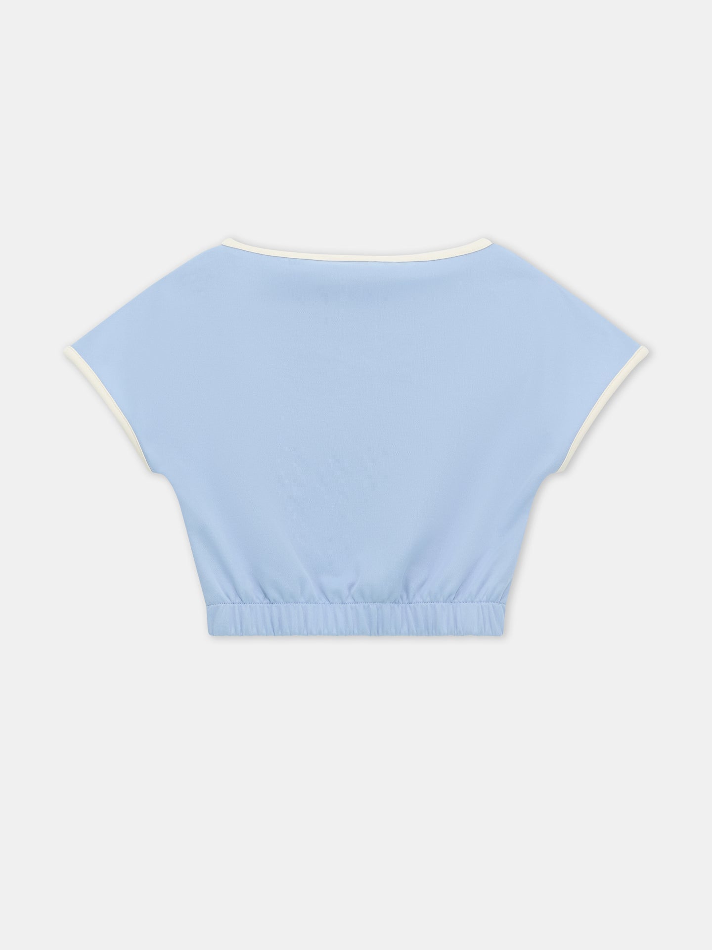 KIDS - KIDS' ROUND MA SHORT SLEEVE TOP - Skyline Blue