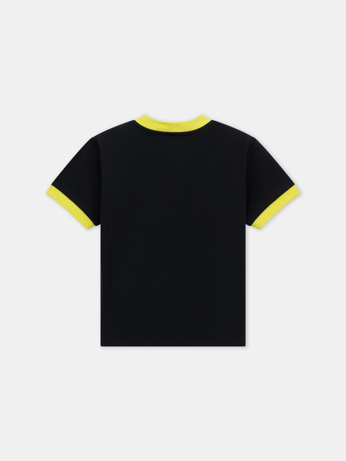 KIDS - KIDS' AMIRI STAGGERED RINGER TEE - Black
