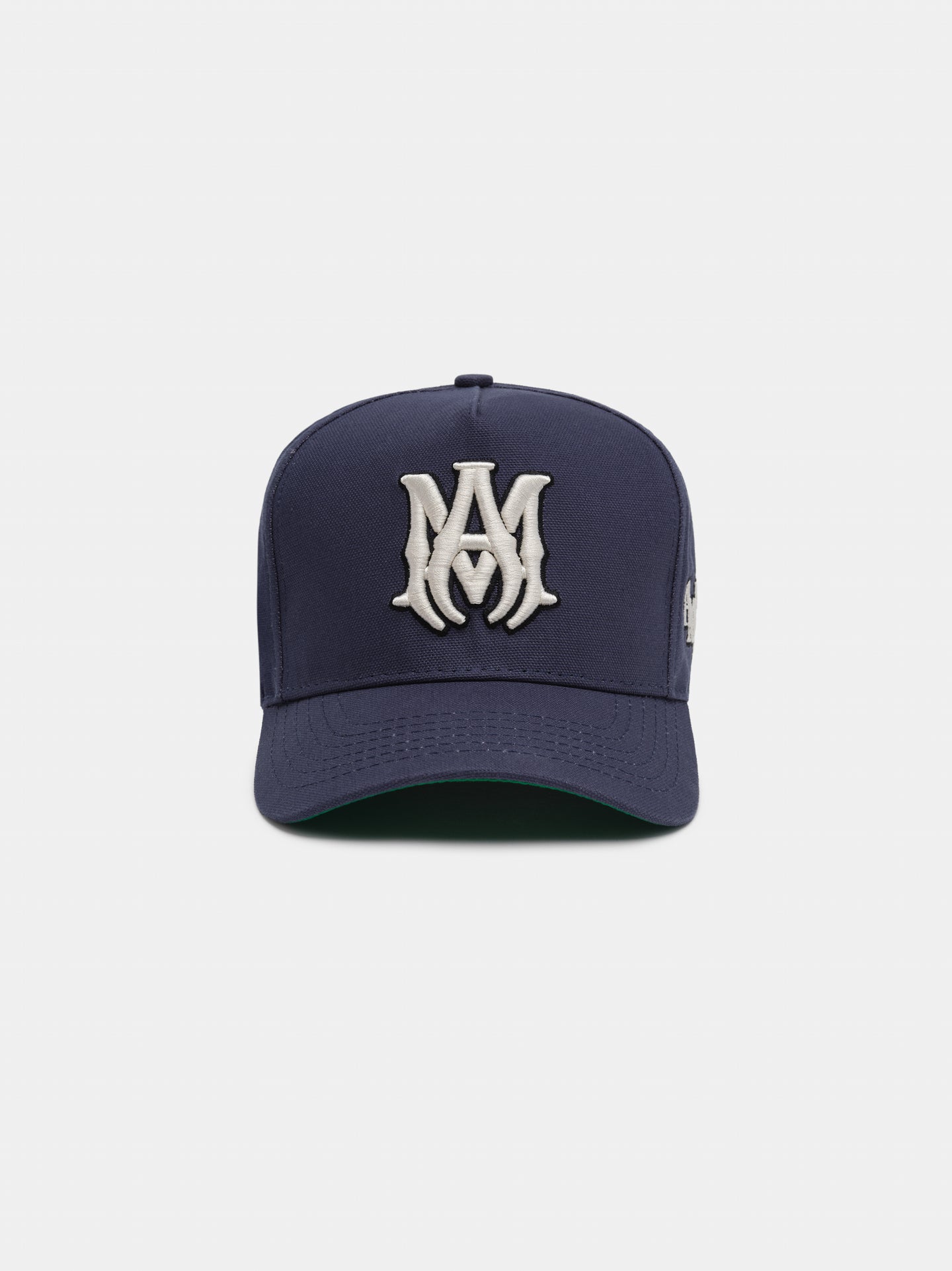 MA STAGGERED AMIRI FULL CANVAS HAT - Navy Off White