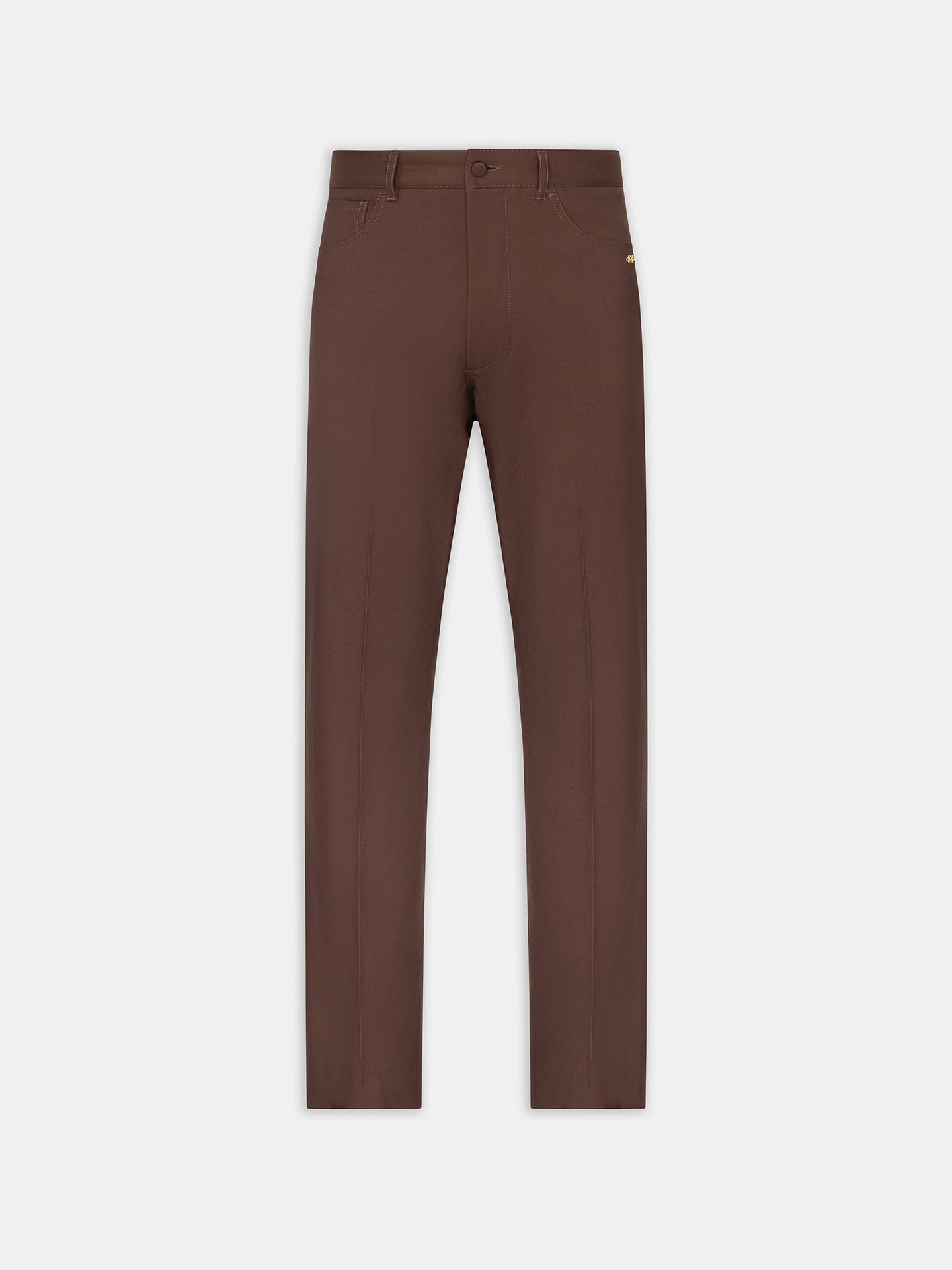 BOOT CUT PANT - DARK BROWN