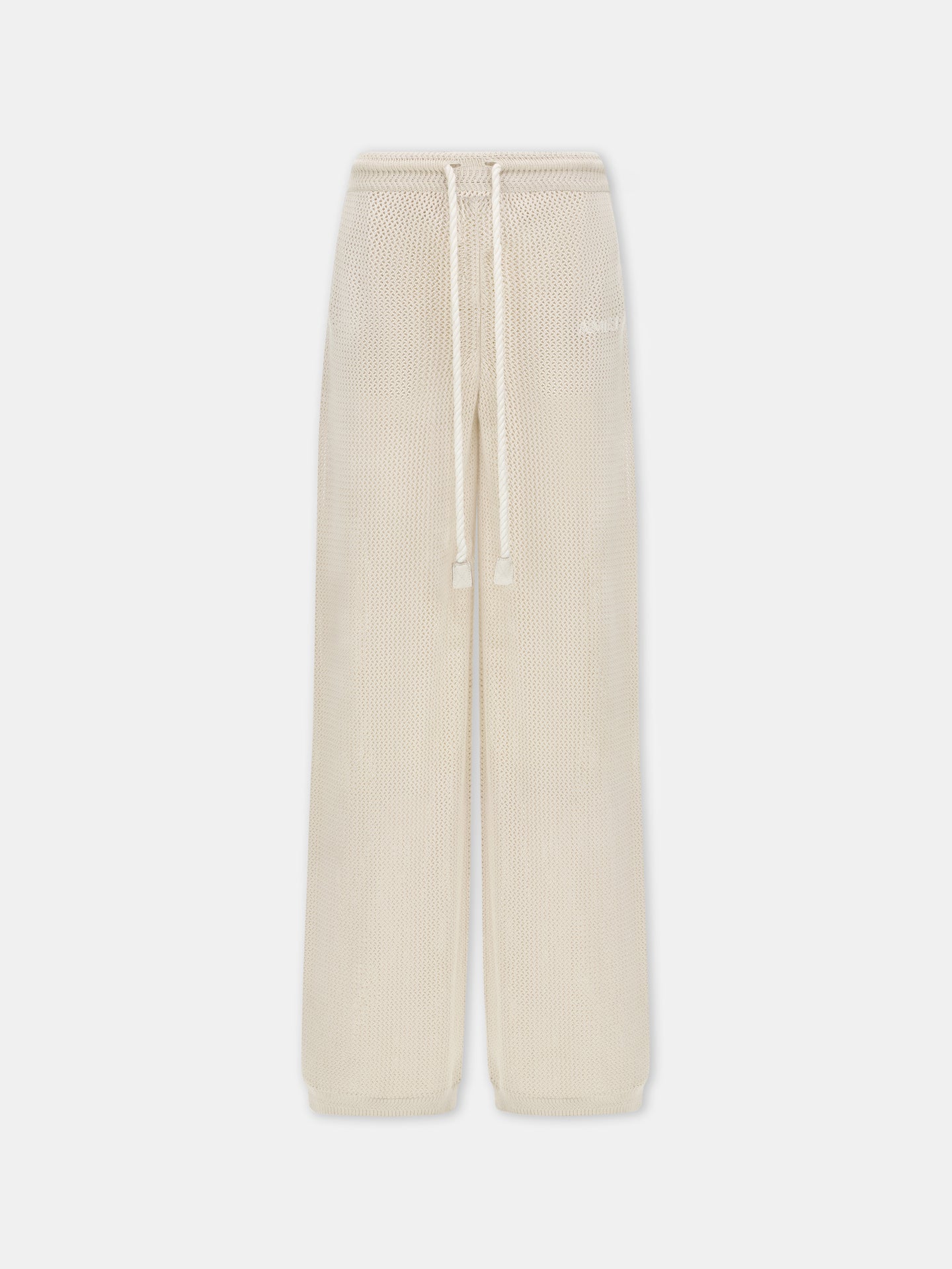 WOMEN - WOMEN'S AMIRI CROCHET MESH PANT - -Alabaster