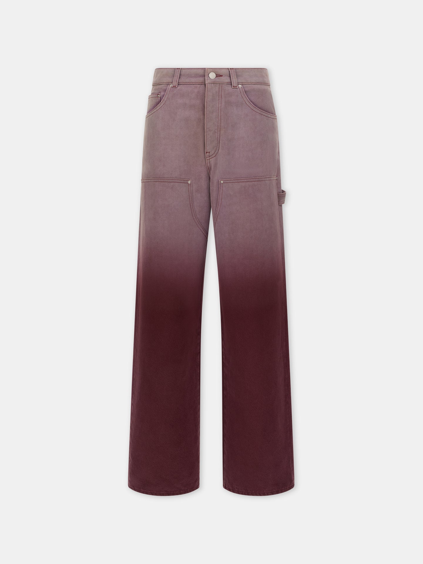 WOMEN - WOMEN'S GRADIENT CARPENTER JEAN - Terracotta