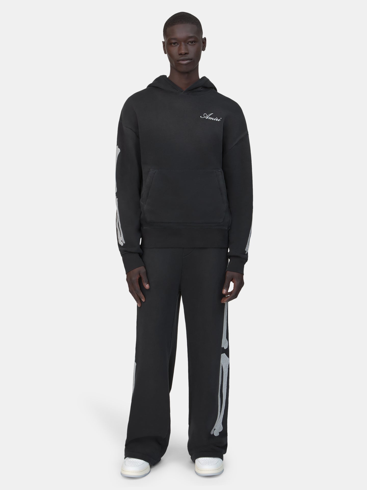 BONES OVERSIZED SWEATPANT - Black
