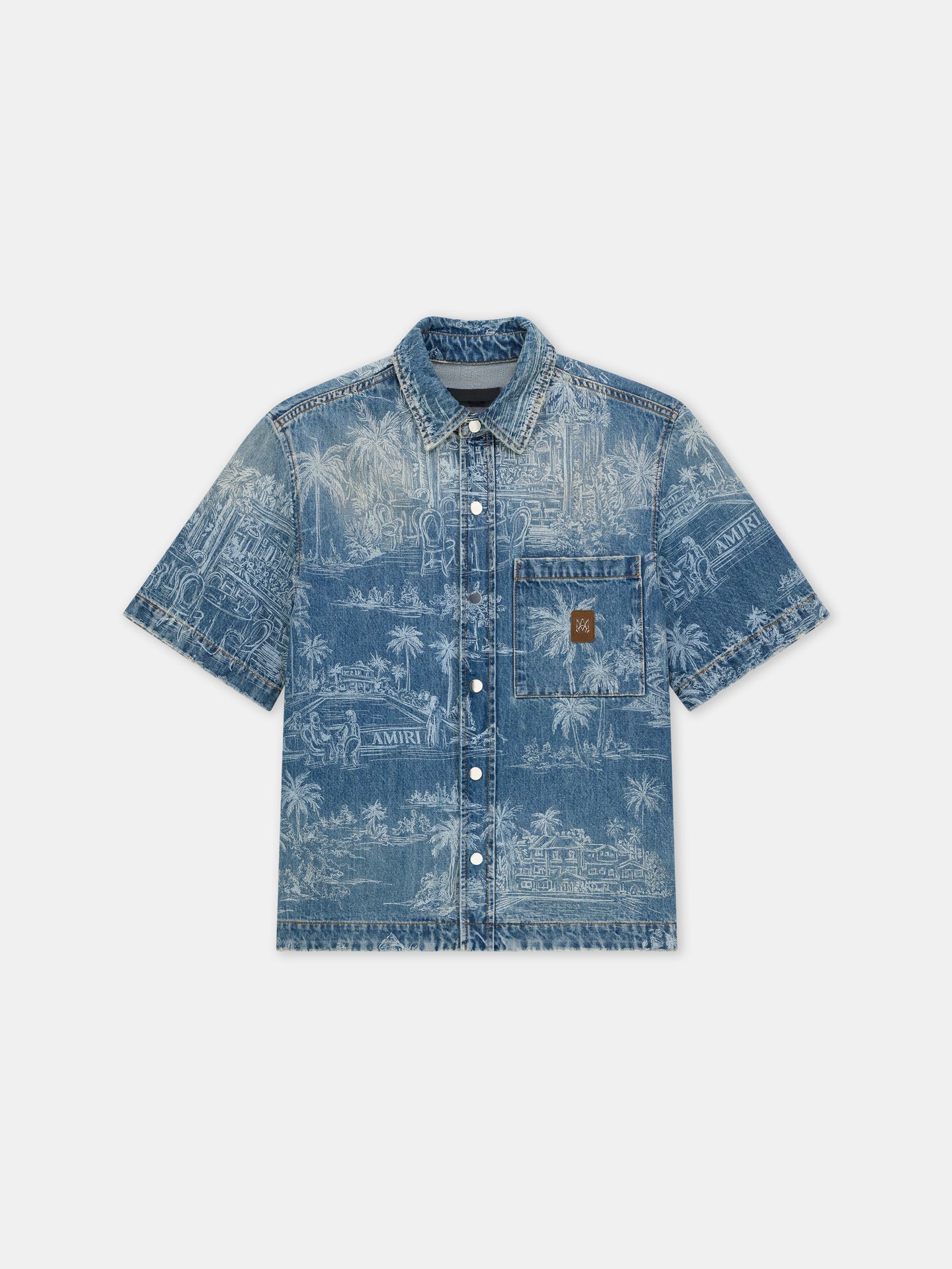 CHATEAU PALMS DENIM SHIRT - Harbor Indigo