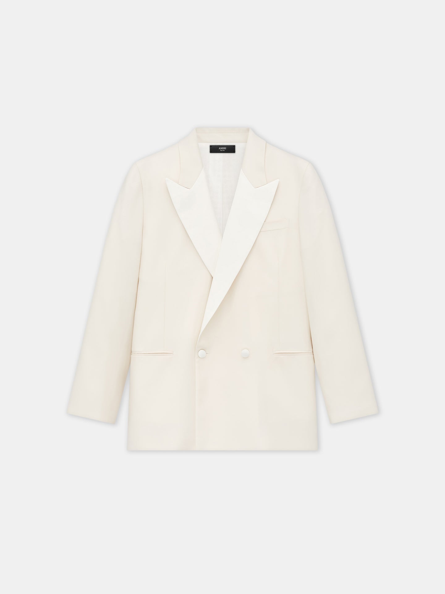 MA DOUBLE-BREASTED BLAZER - Alabaster