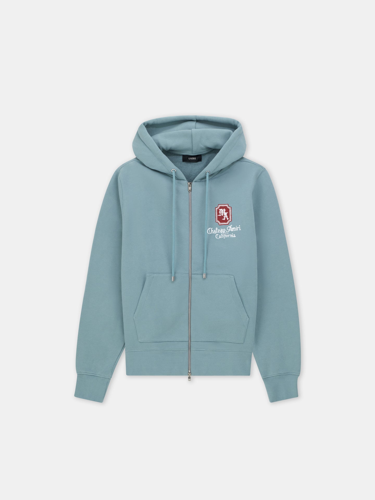 MA CHATEAU ZIP HOODIE - Steel