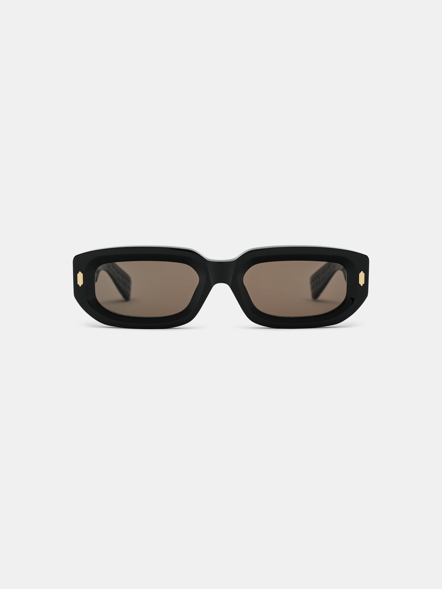 FAIRFAX EXPOSED EXTERNAL SUNGLASSES - Black Gold