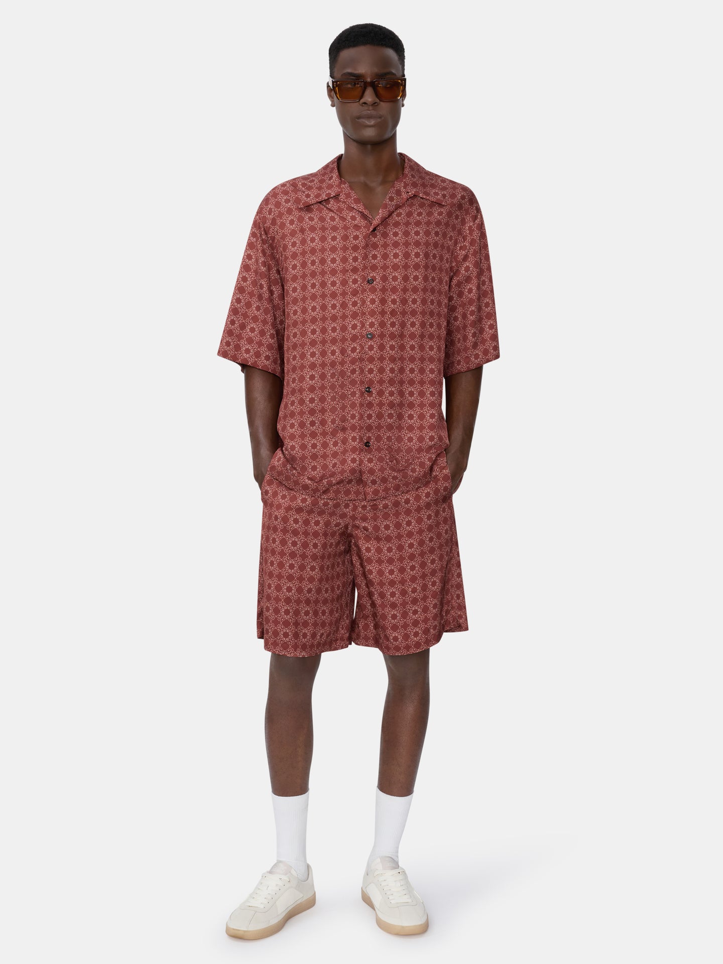 MA QUAD CAMP SHIRT - Terracotta