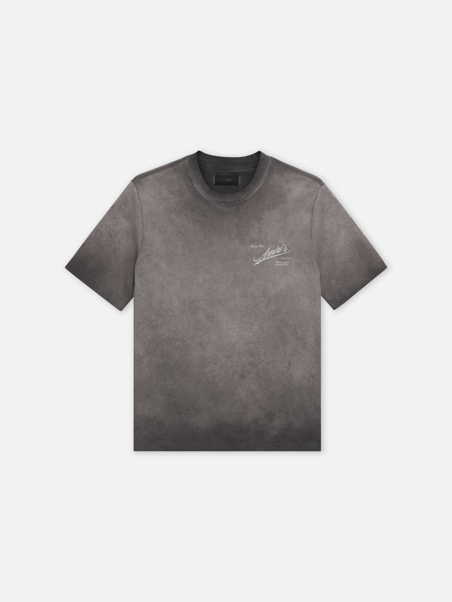 AMIRI QUALITY GOODS LABEL TEE - Black