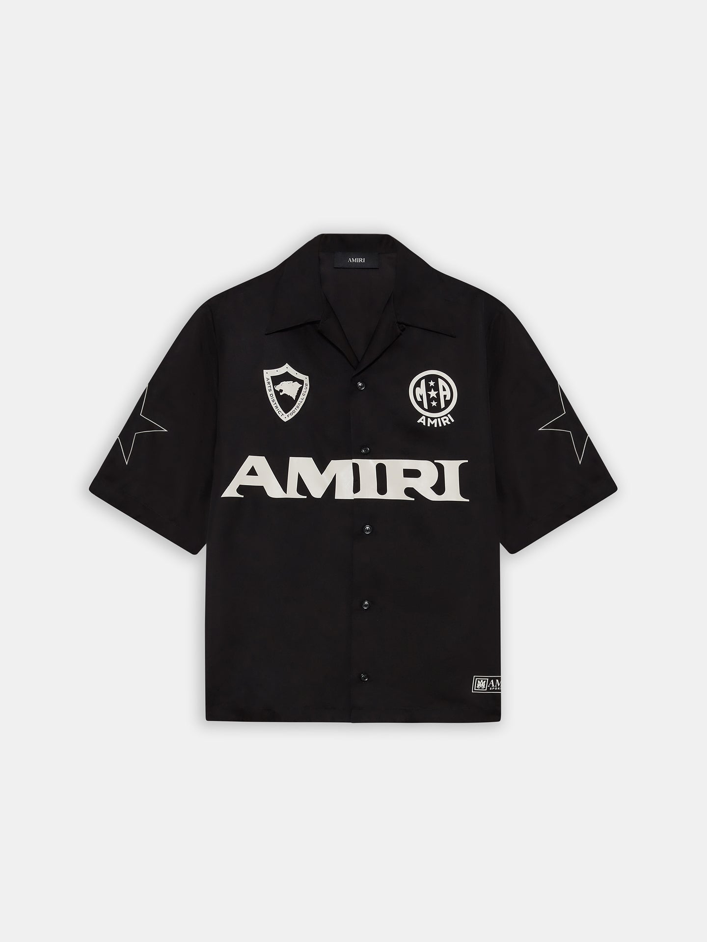 AMIRI SPORT CAMP SHIRT - Black