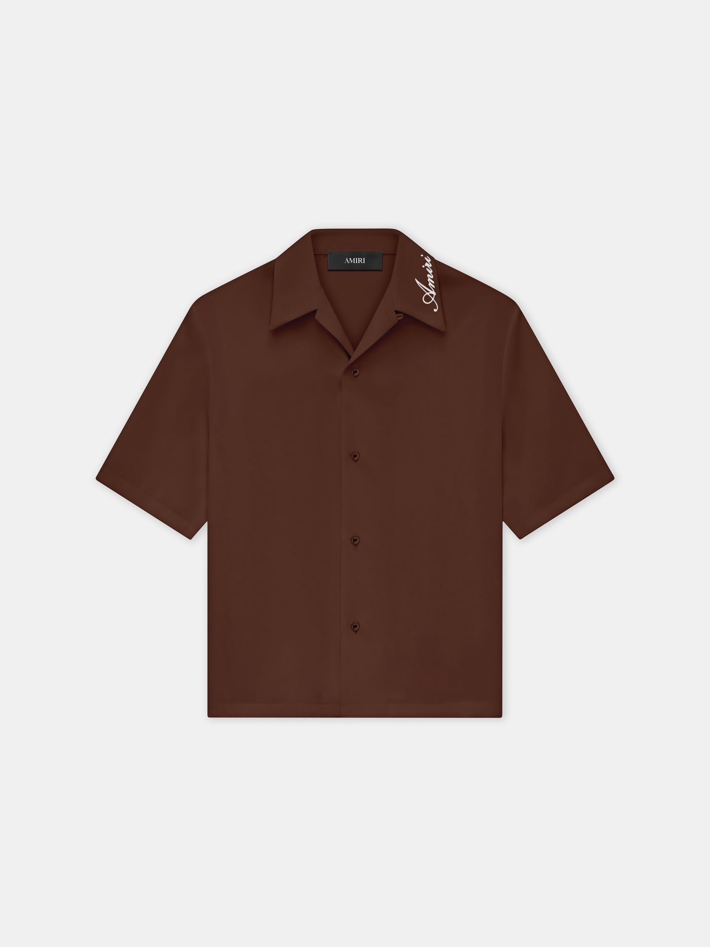 AMIRI CAMP SHIRT - Chocolate