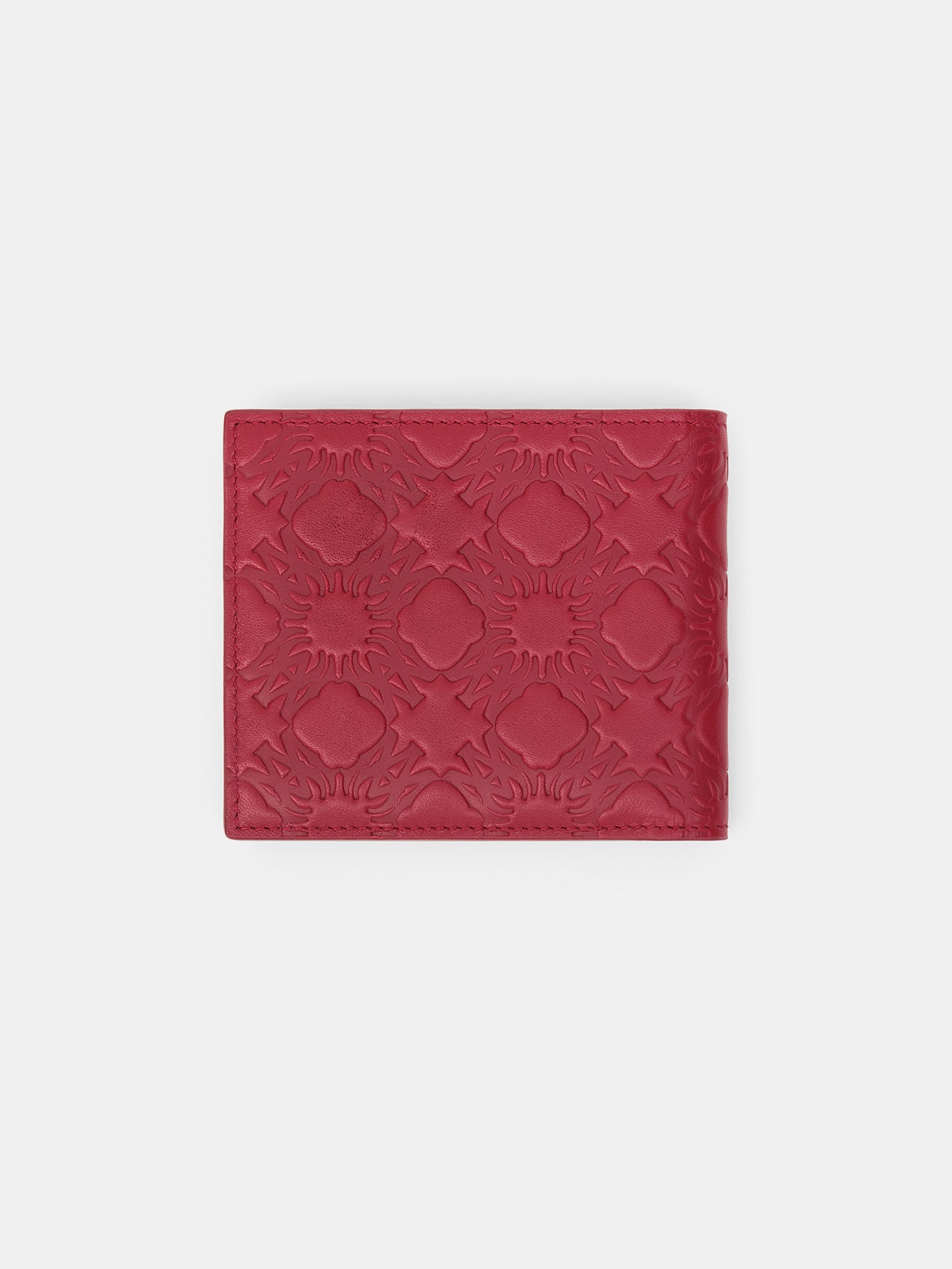MA QUAD LEATHER BIFOLD - Red Rose