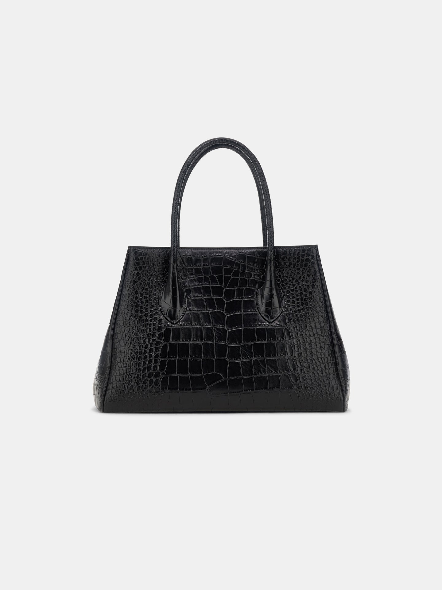 WOMEN - WOMEN'S EMBOSSED CROC HONEY 40 TOTE - Black