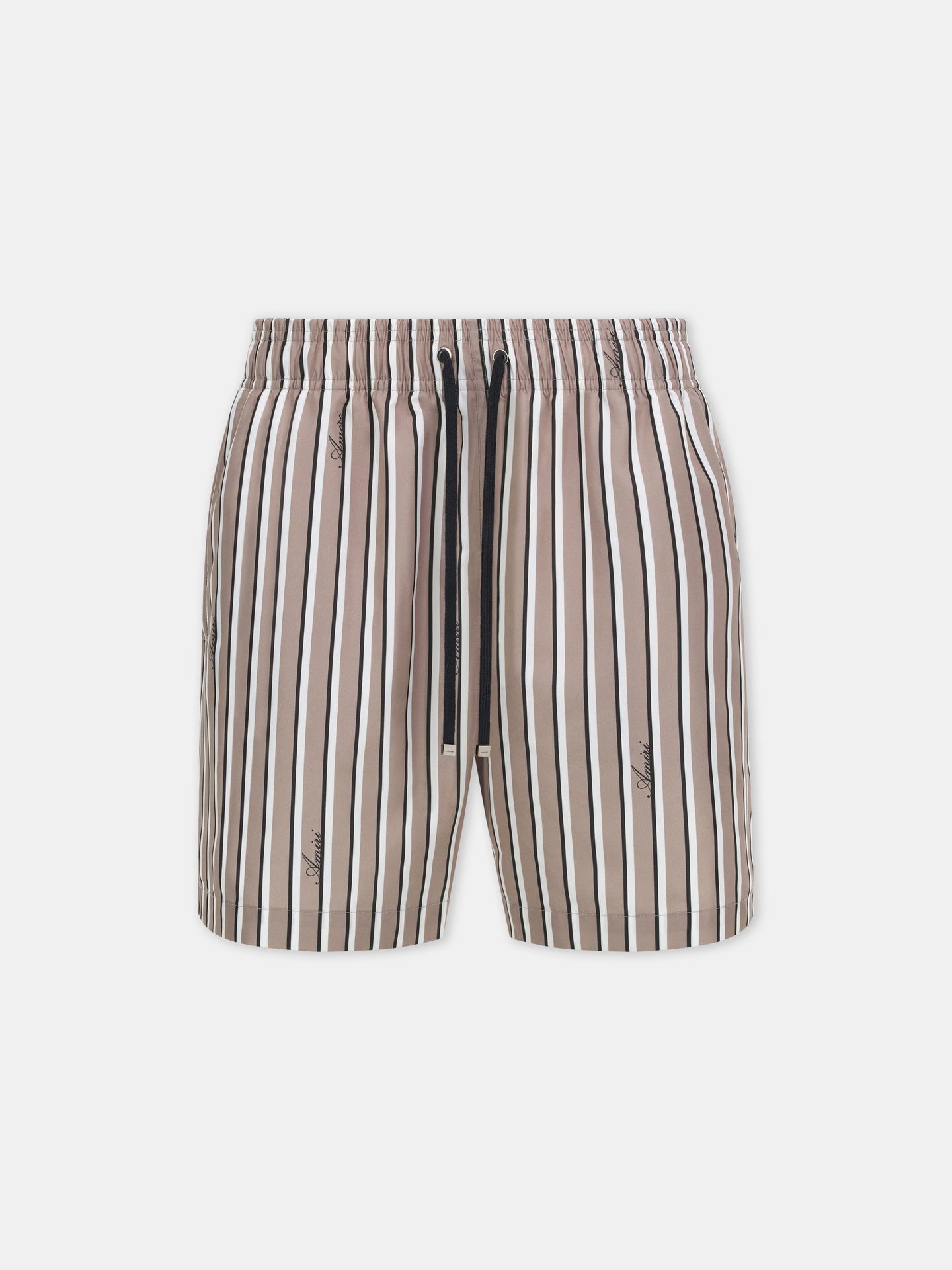 STRIPED SWIM TRUNK - Mocha